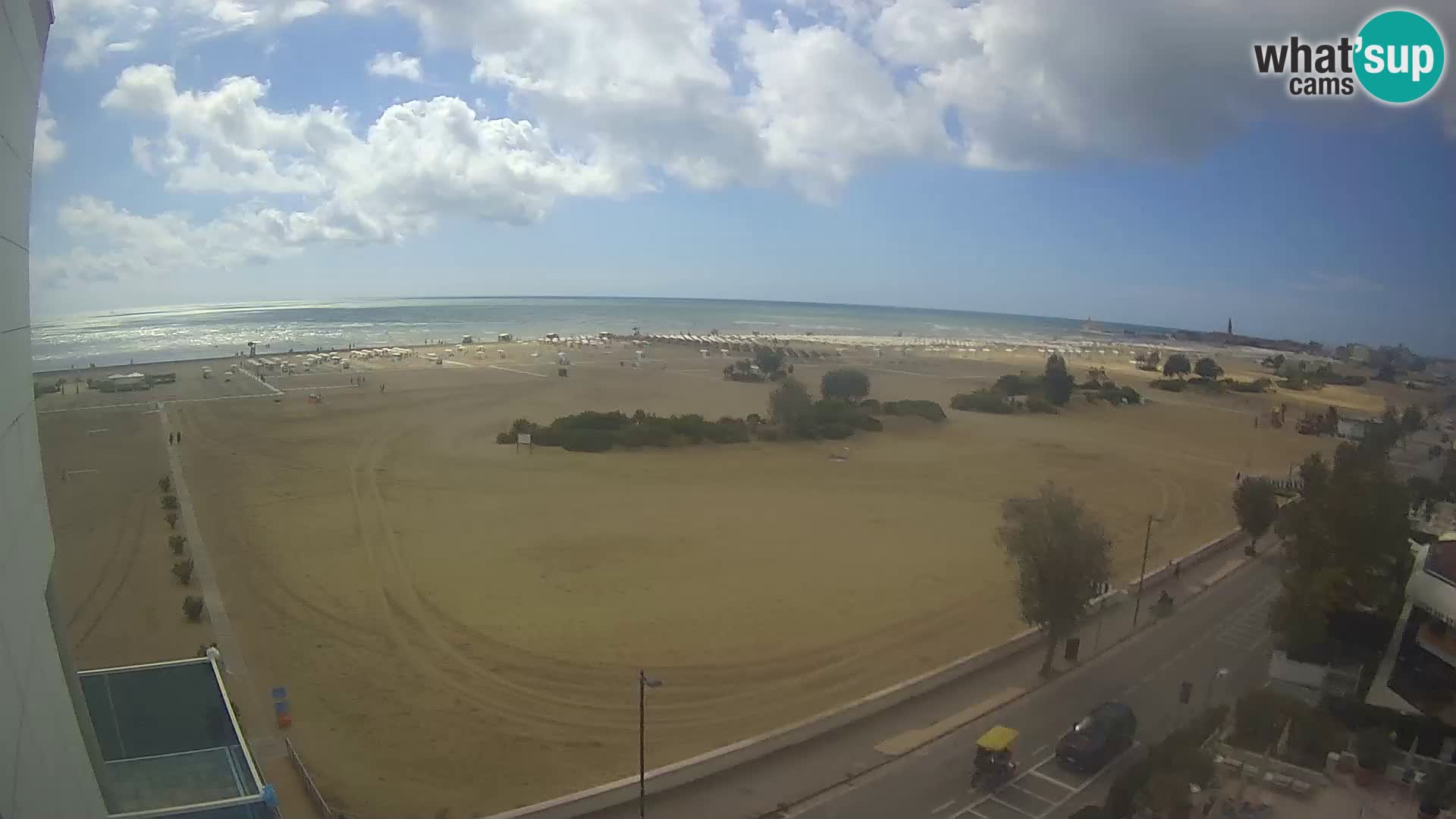 Hotel Panoramic u živo Caorle plaža Levante web kamera – Italija