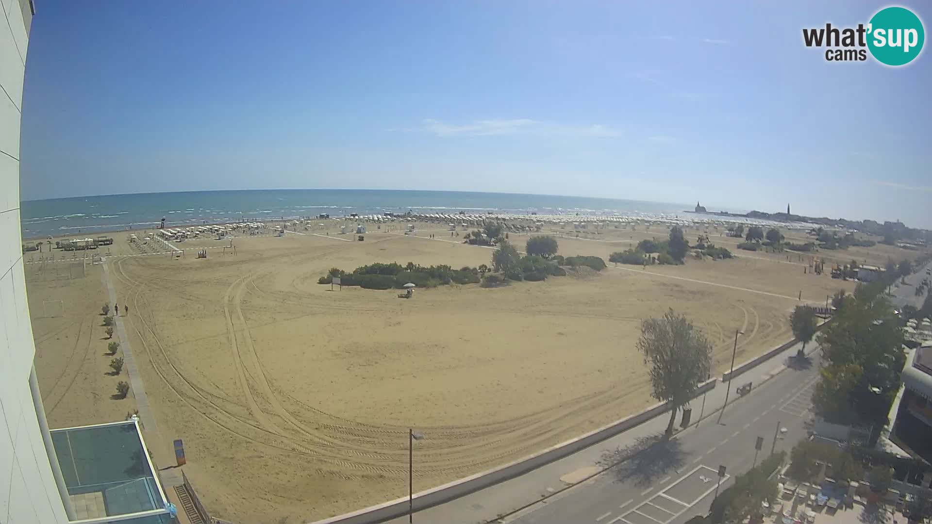 Hotel Panoramic en vivo Caorle playa Levante webcam – Italia