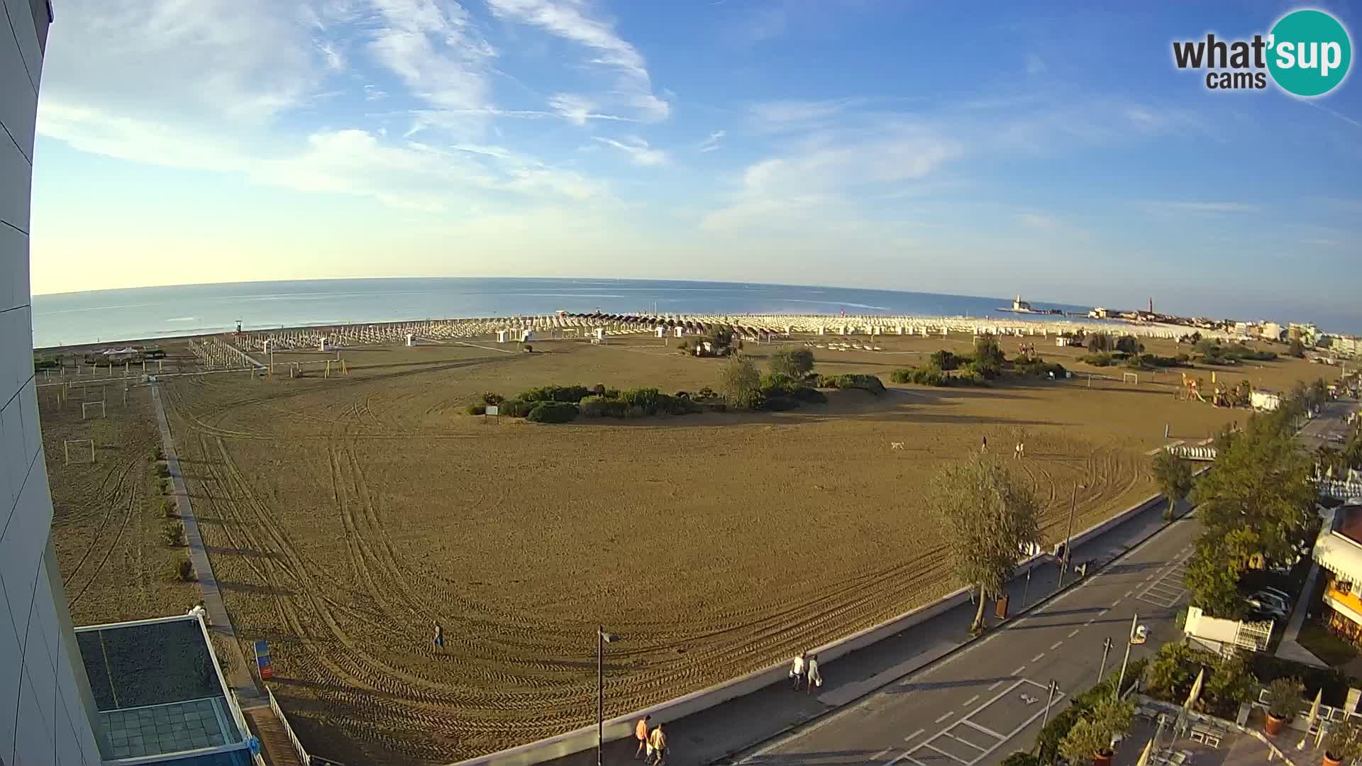 Hotel Panoramic u živo Caorle plaža Levante web kamera – Italija