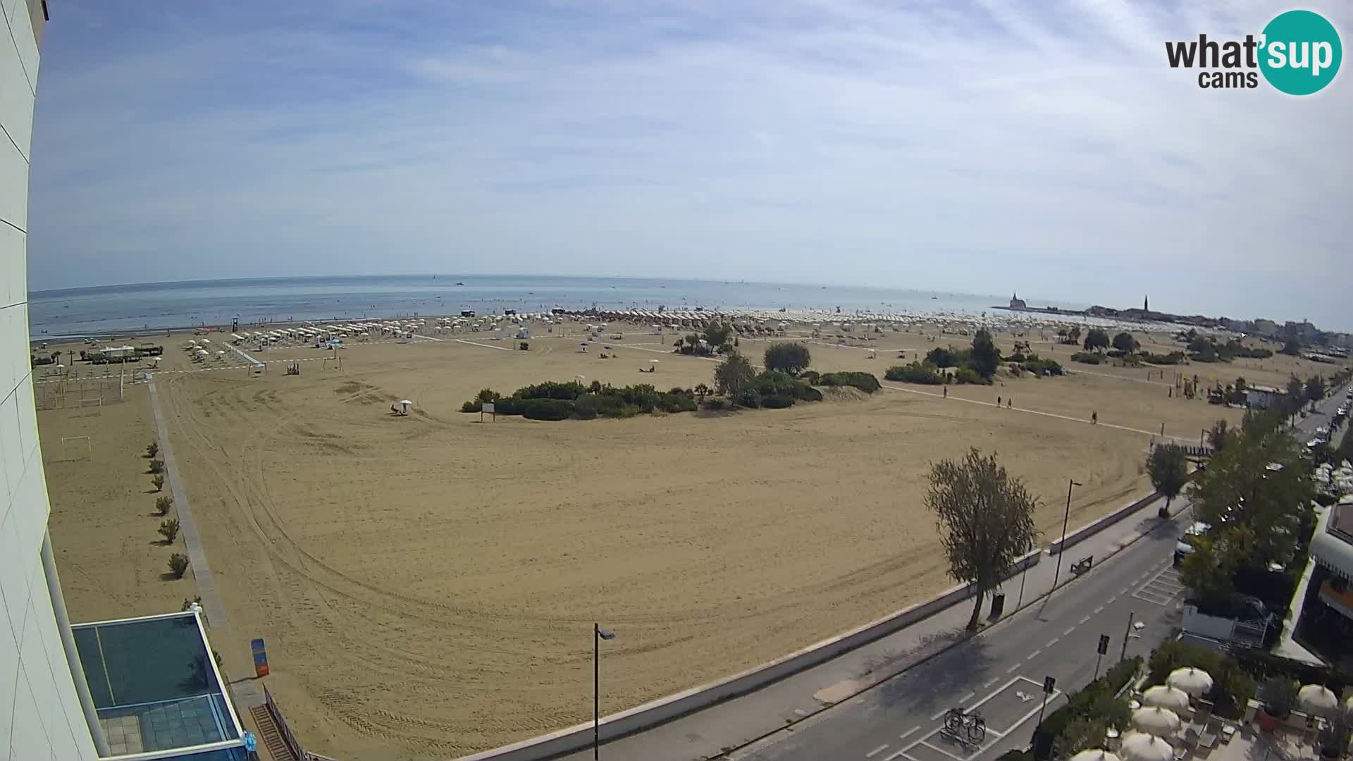 Hotel Panoramic en vivo Caorle playa Levante webcam – Italia