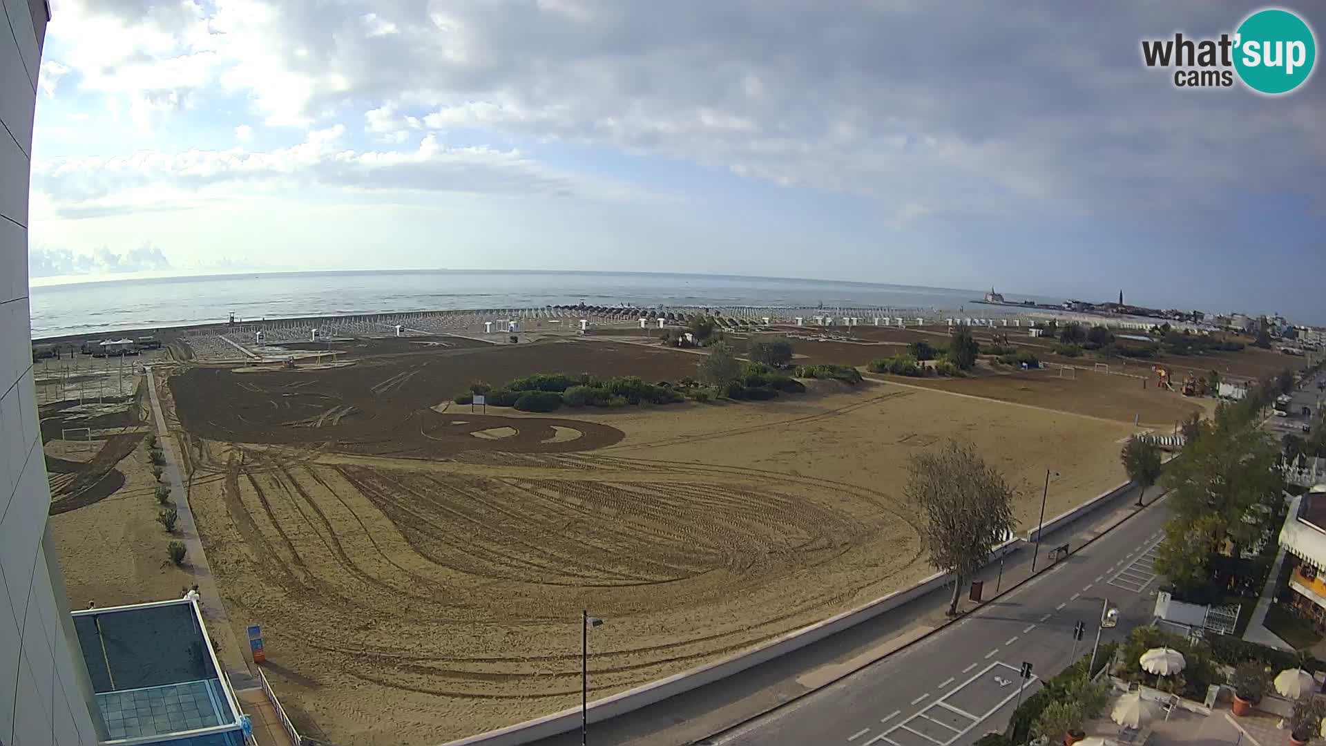 Hotel Panoramic en vivo Caorle playa Levante webcam – Italia