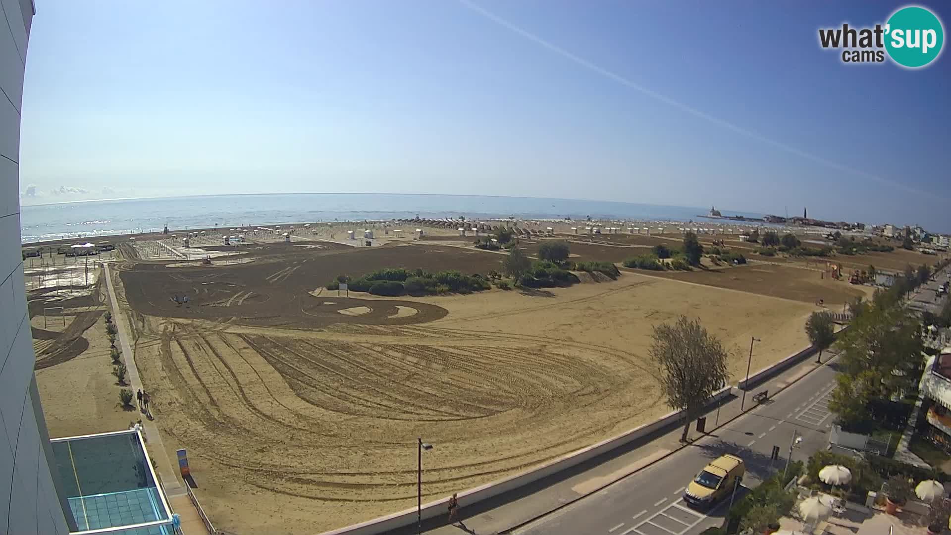 Hotel Panoramic en vivo Caorle playa Levante webcam – Italia