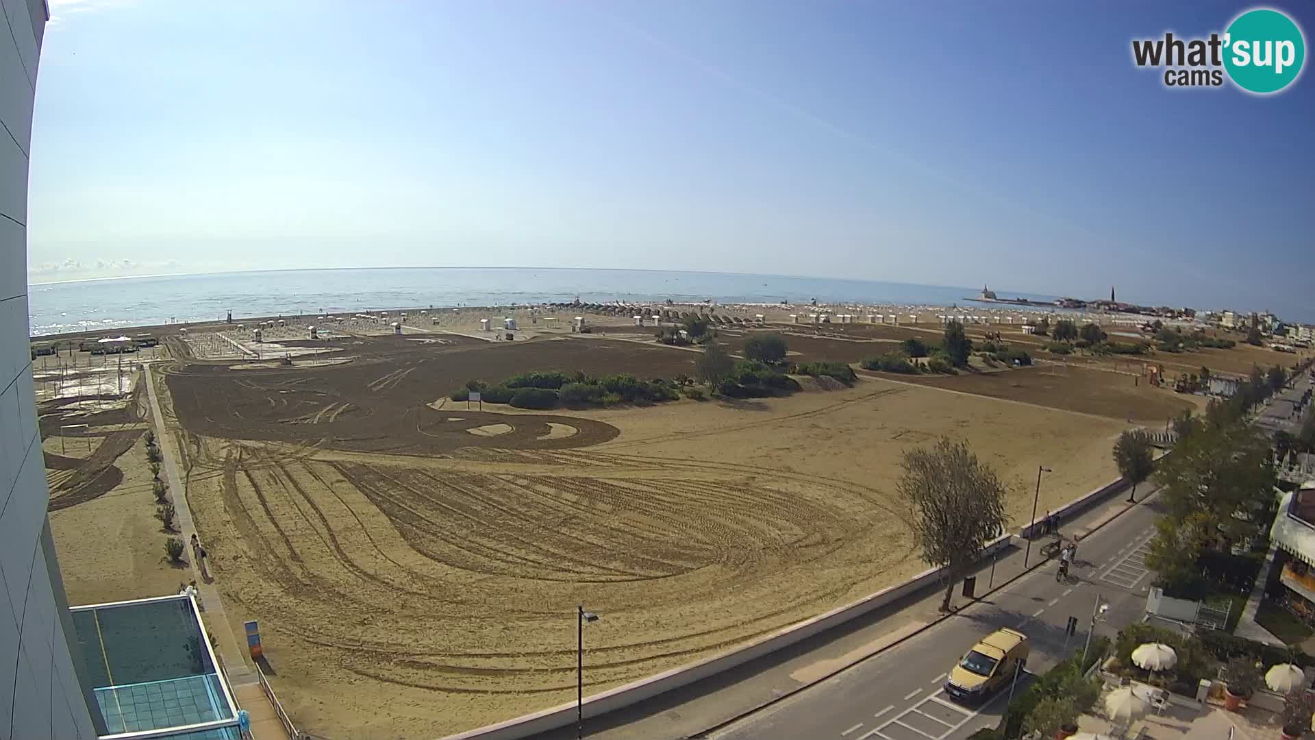 Hotel Panoramic en vivo Caorle playa Levante webcam – Italia