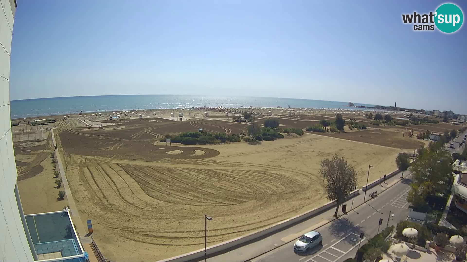 Hotel Panoramic en vivo Caorle playa Levante webcam – Italia