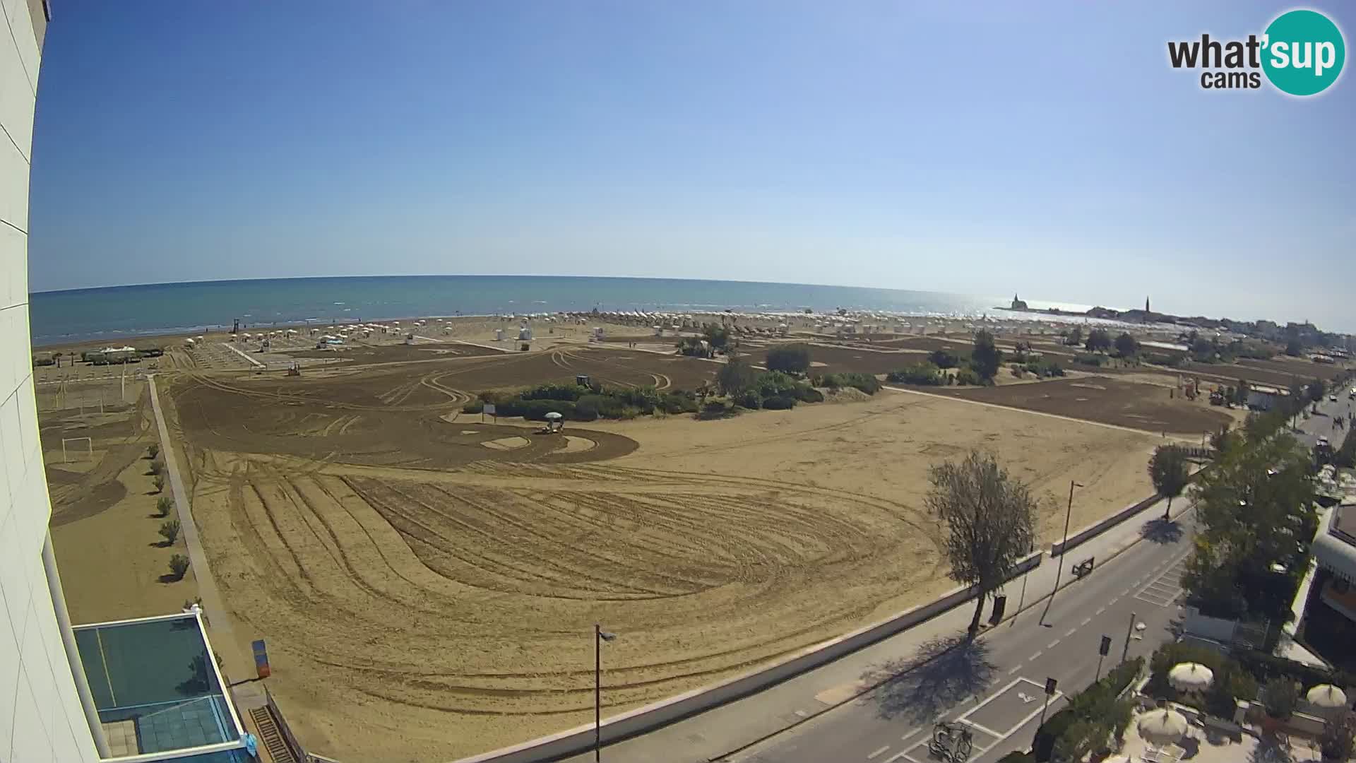Hotel Panoramic en vivo Caorle playa Levante webcam – Italia