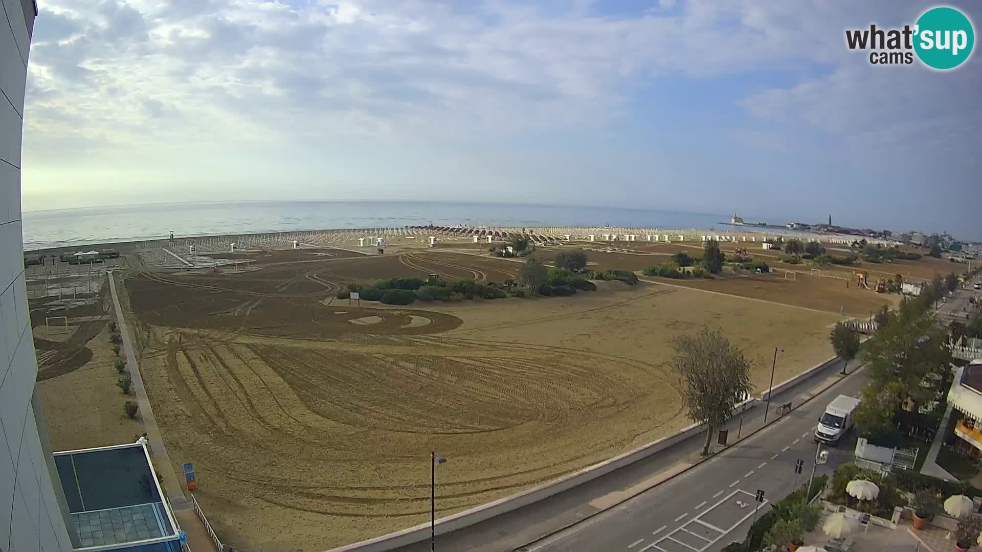 Hotel Panoramic en vivo Caorle playa Levante webcam – Italia
