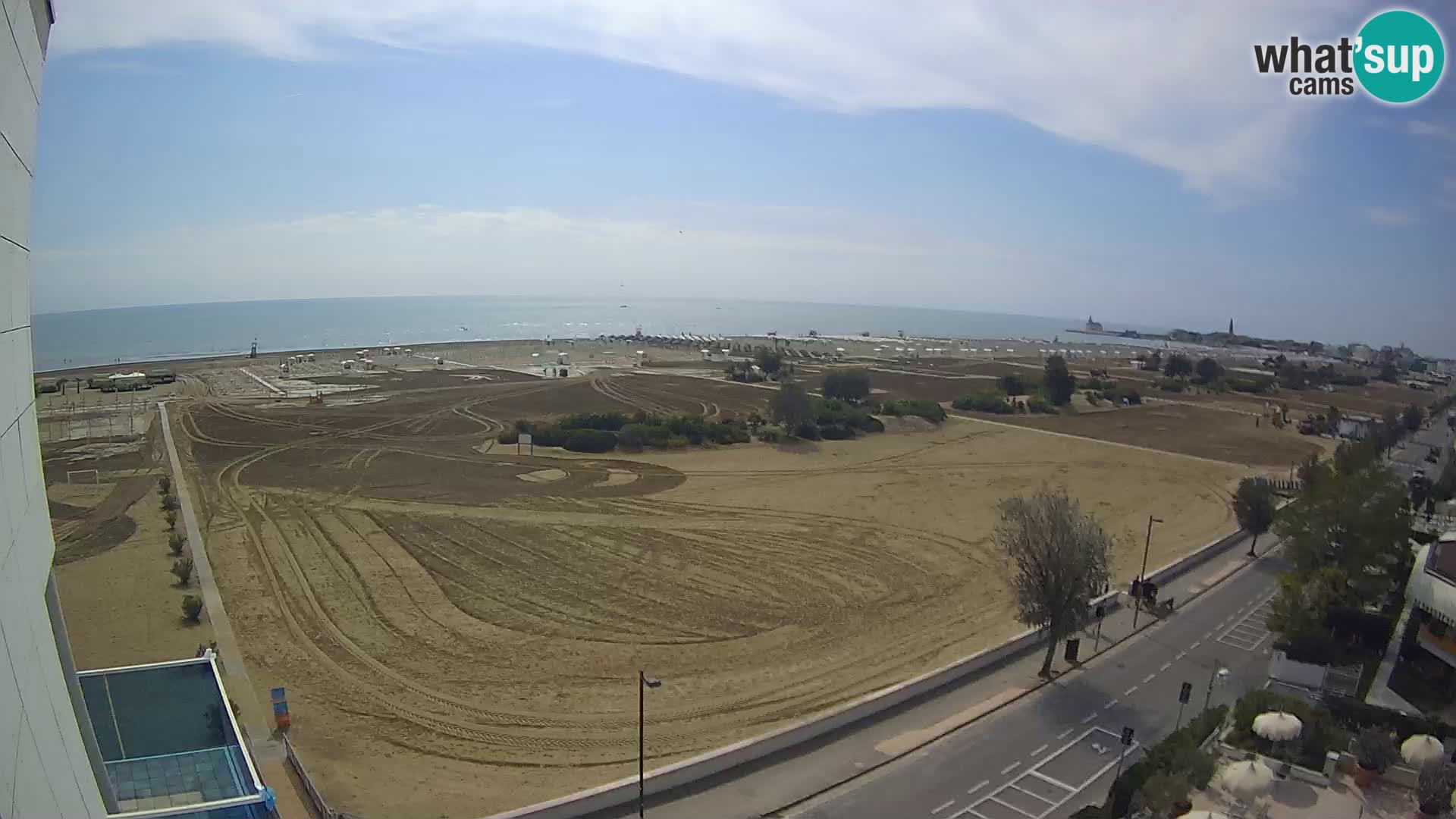 Hotel Panoramic en vivo Caorle playa Levante webcam – Italia