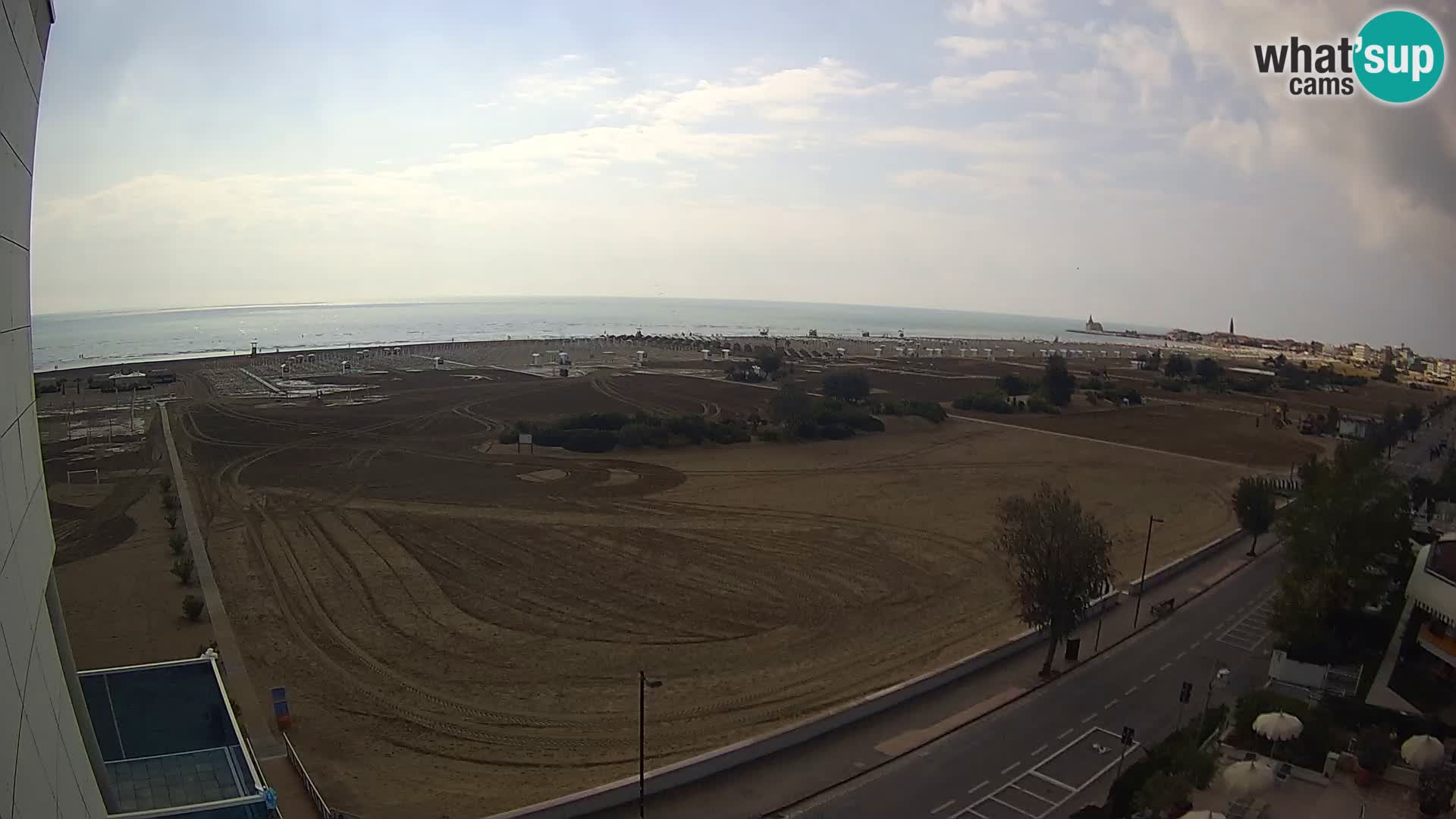 Hotel Panoramic u živo Caorle plaža Levante web kamera – Italija