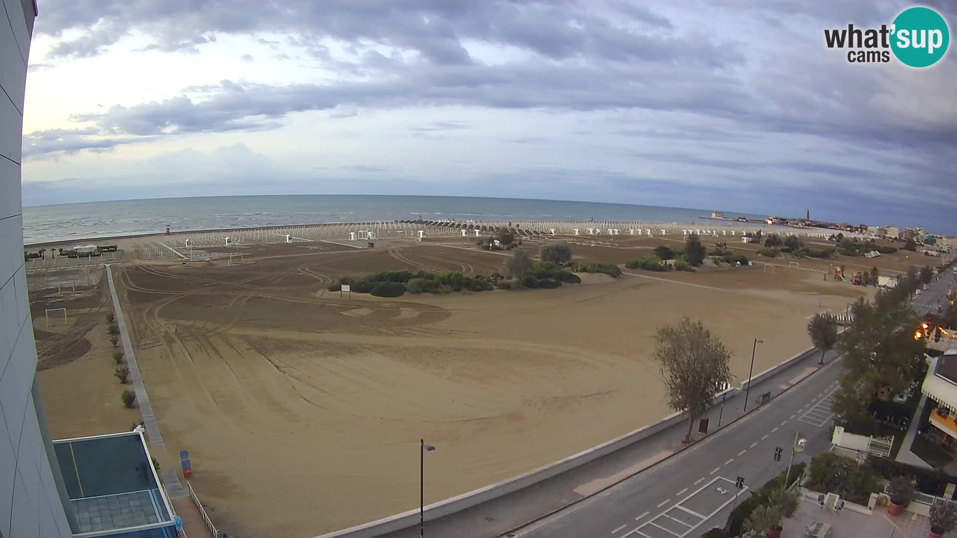 Hotel Panoramic dal vivo Caorle spiaggia Levante webcam
