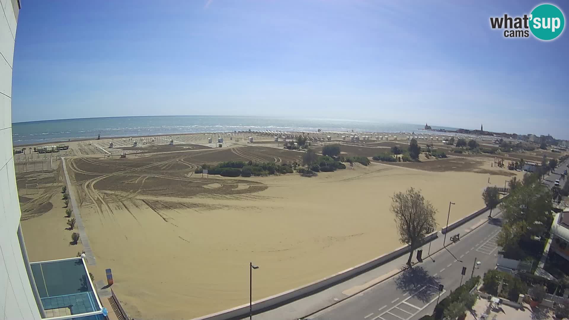 Hotel Panoramic en vivo Caorle playa Levante webcam – Italia