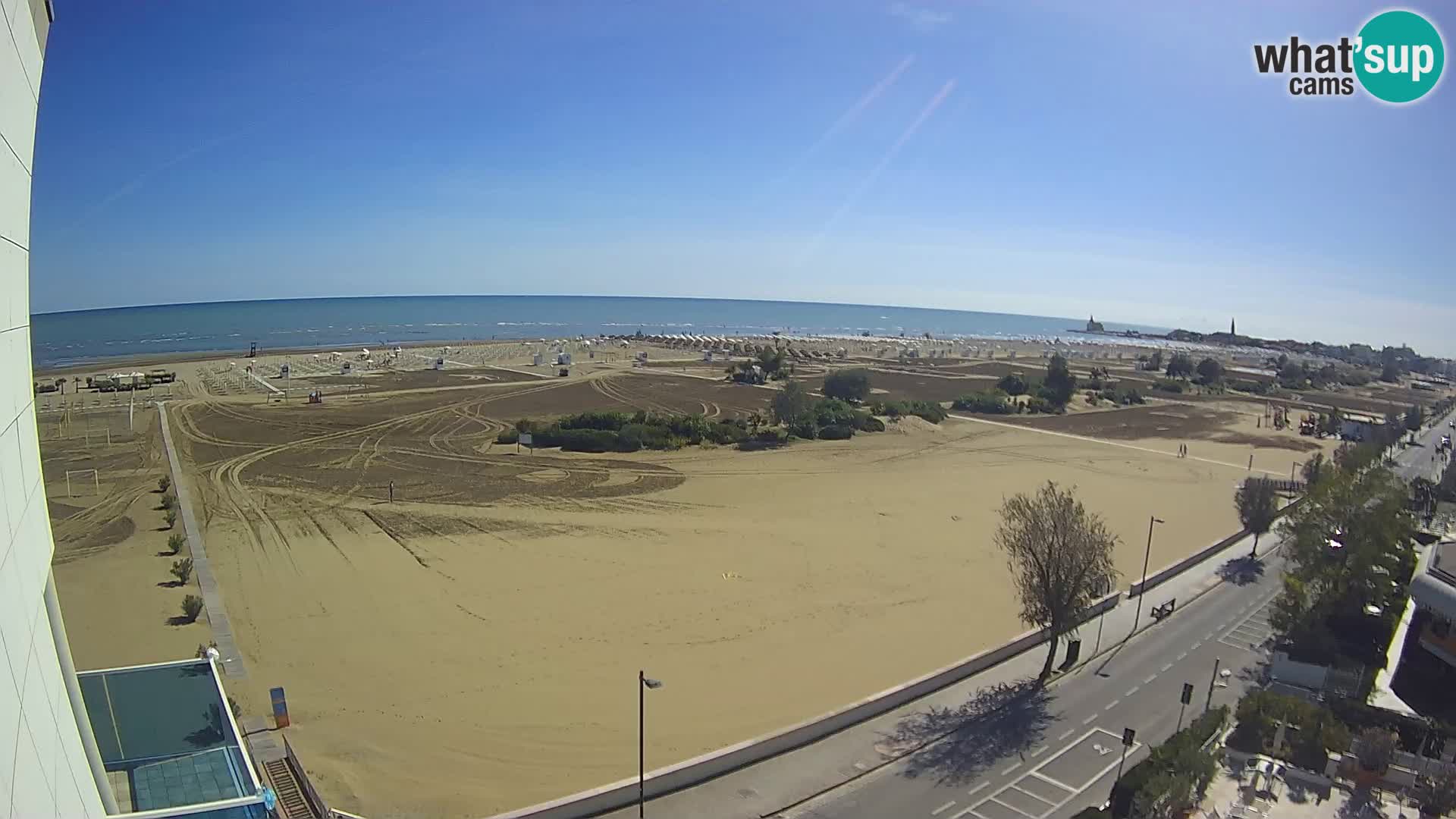 Hotel Panoramic en vivo Caorle playa Levante webcam – Italia