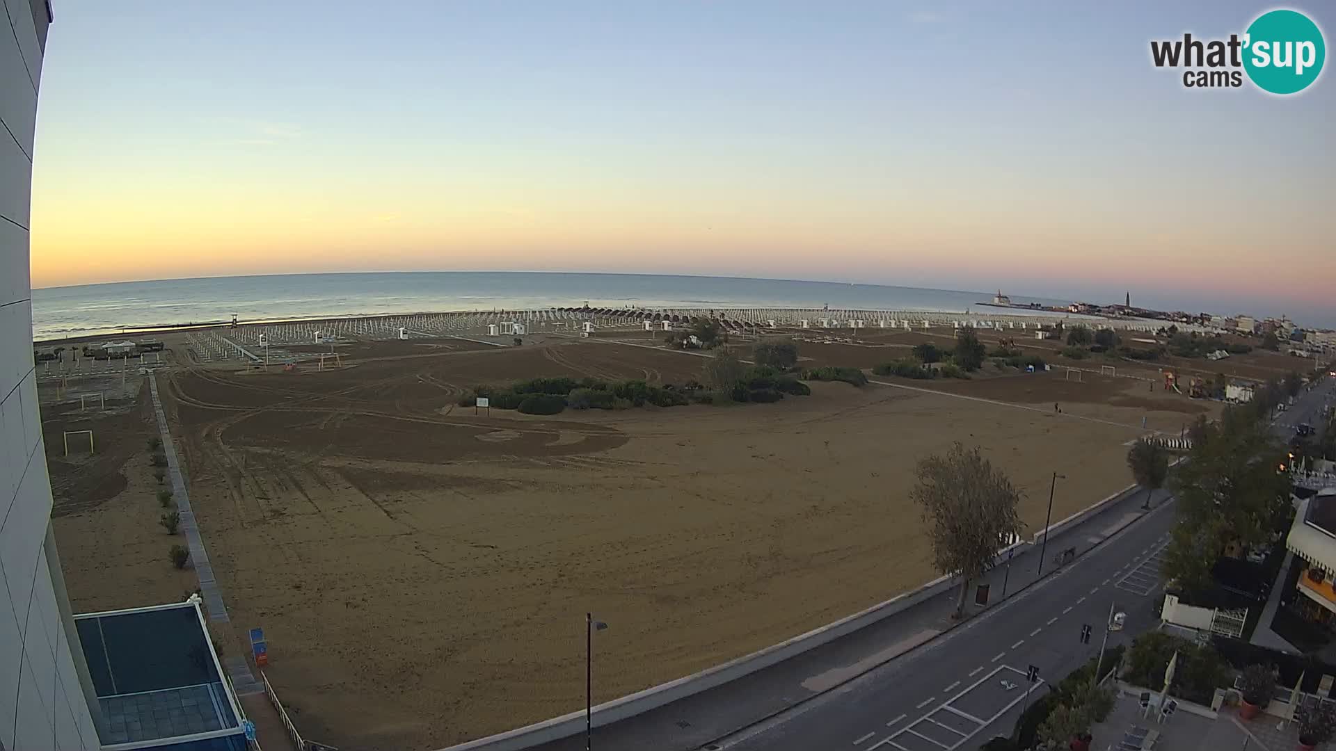 Hotel Panoramic u živo Caorle plaža Levante web kamera – Italija