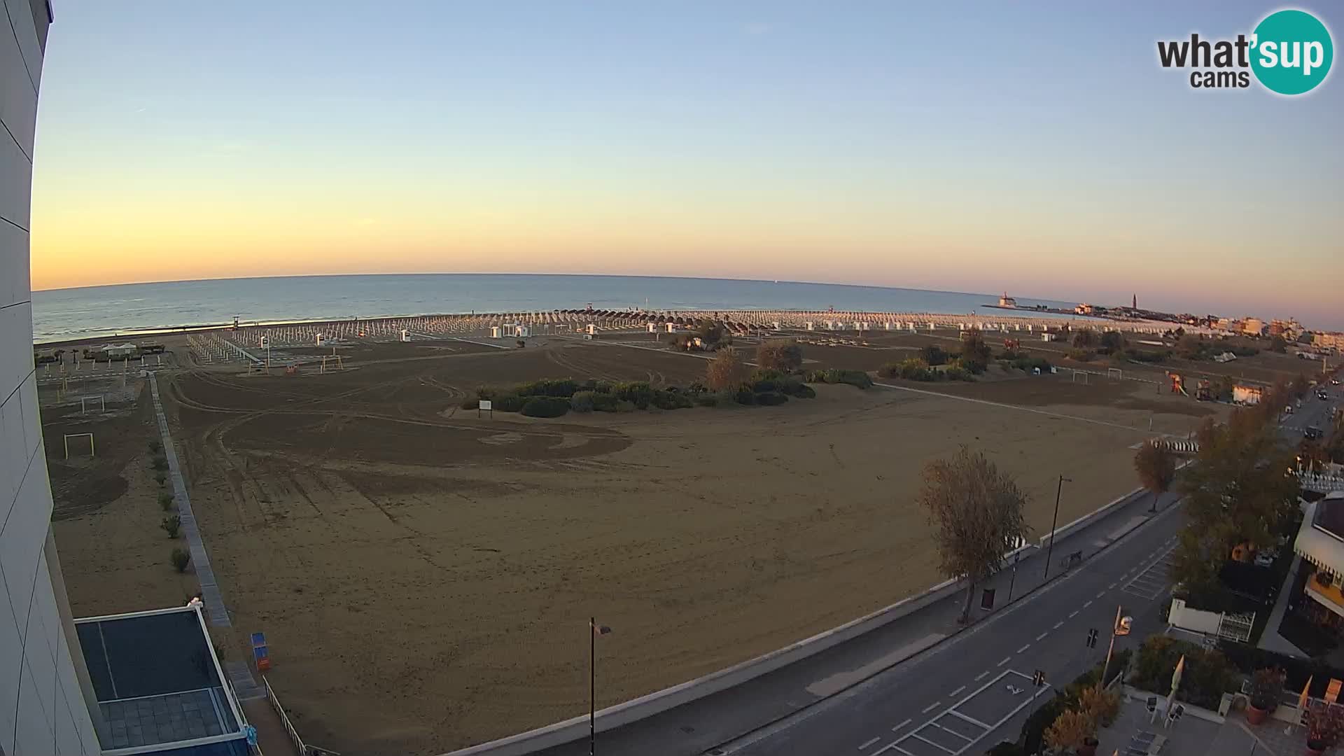 Hotel Panoramic u živo Caorle plaža Levante web kamera – Italija