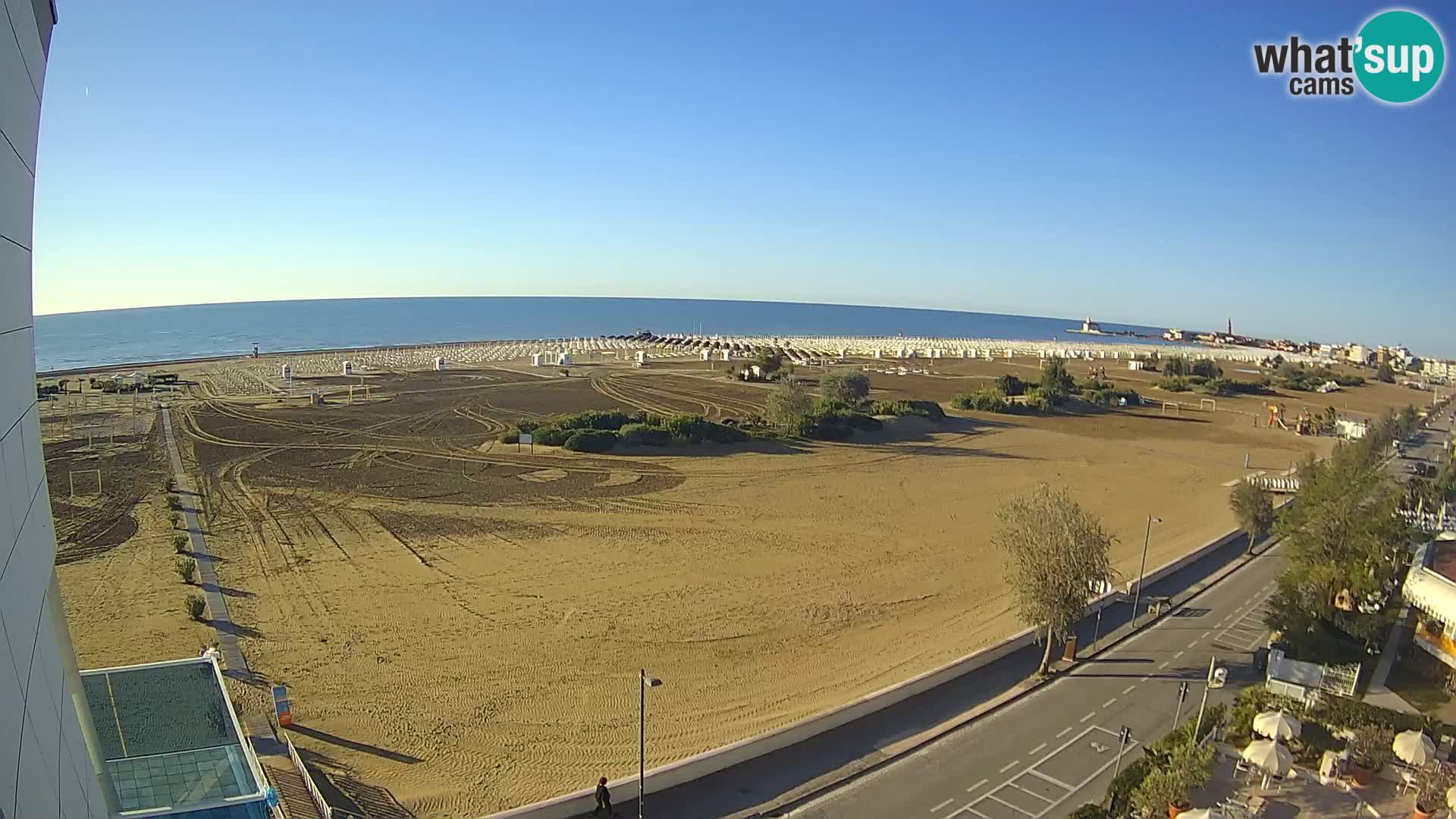 Hotel Panoramic Live cam Caorle plage Levante webcam – Italie