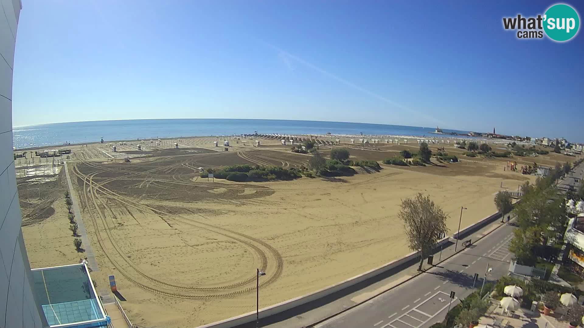 Hotel Panoramic en vivo Caorle playa Levante webcam – Italia