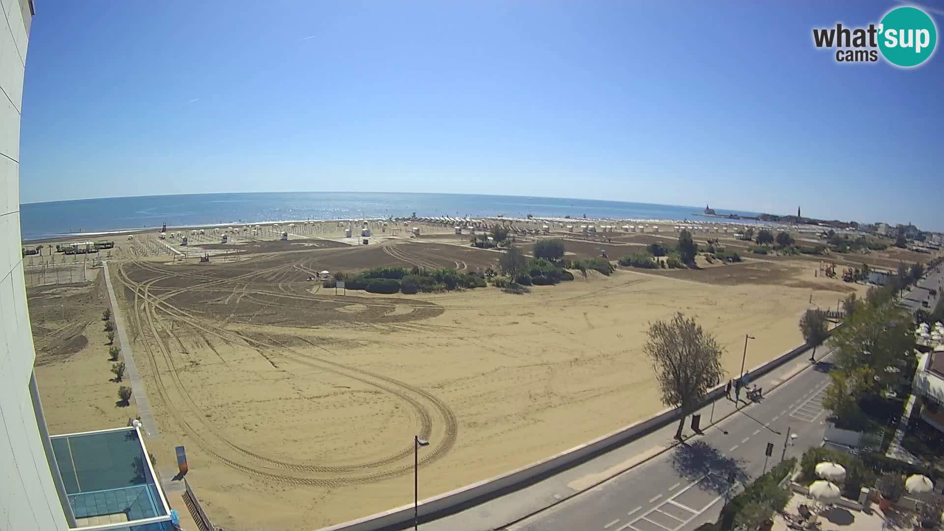 Hotel Panoramic en vivo Caorle playa Levante webcam – Italia