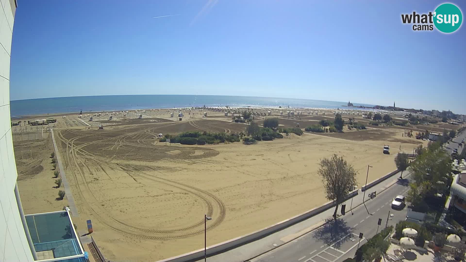 Hotel Panoramic en vivo Caorle playa Levante webcam – Italia