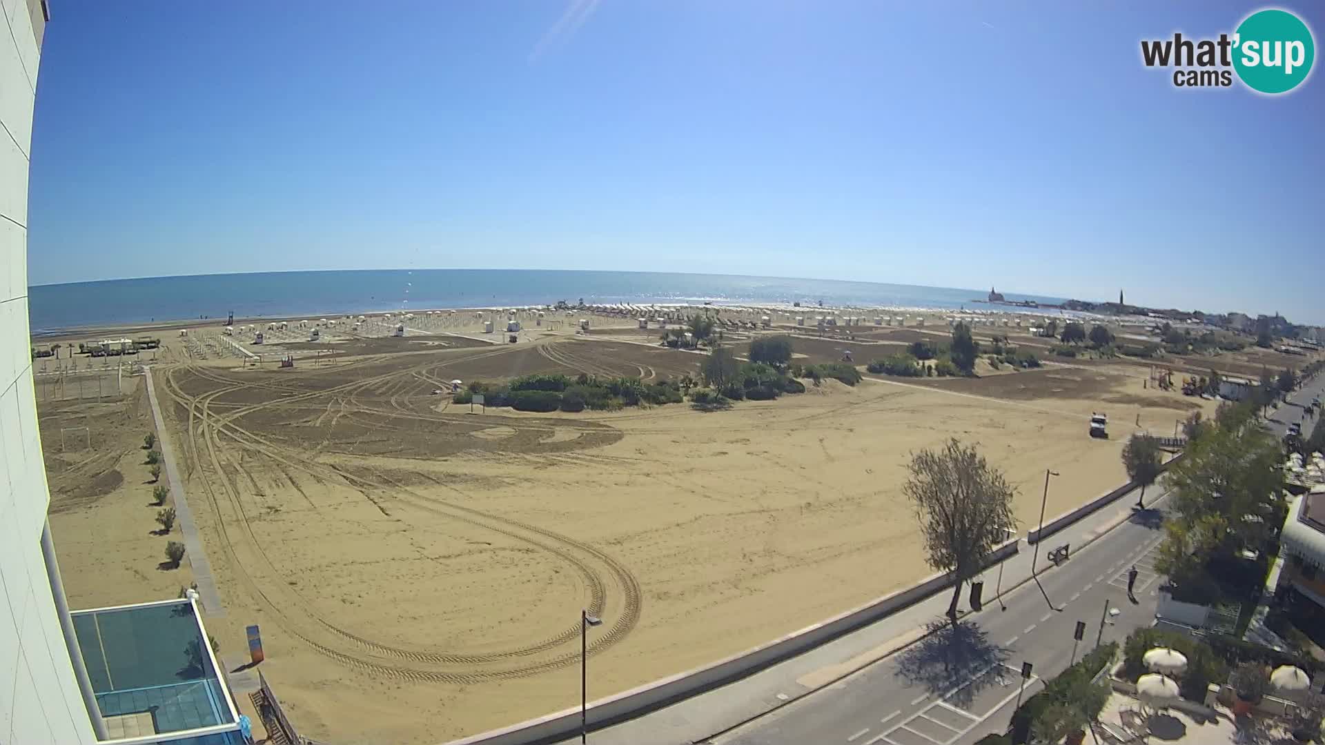 Hotel Panoramic en vivo Caorle playa Levante webcam – Italia