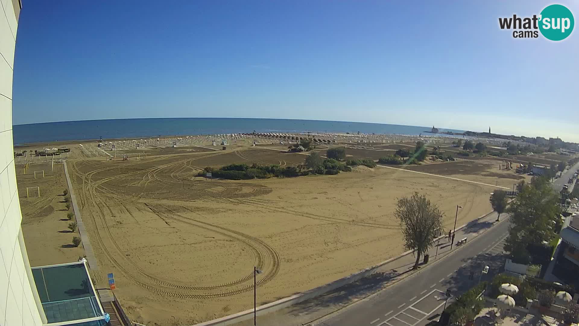Hotel Panoramic en vivo Caorle playa Levante webcam – Italia