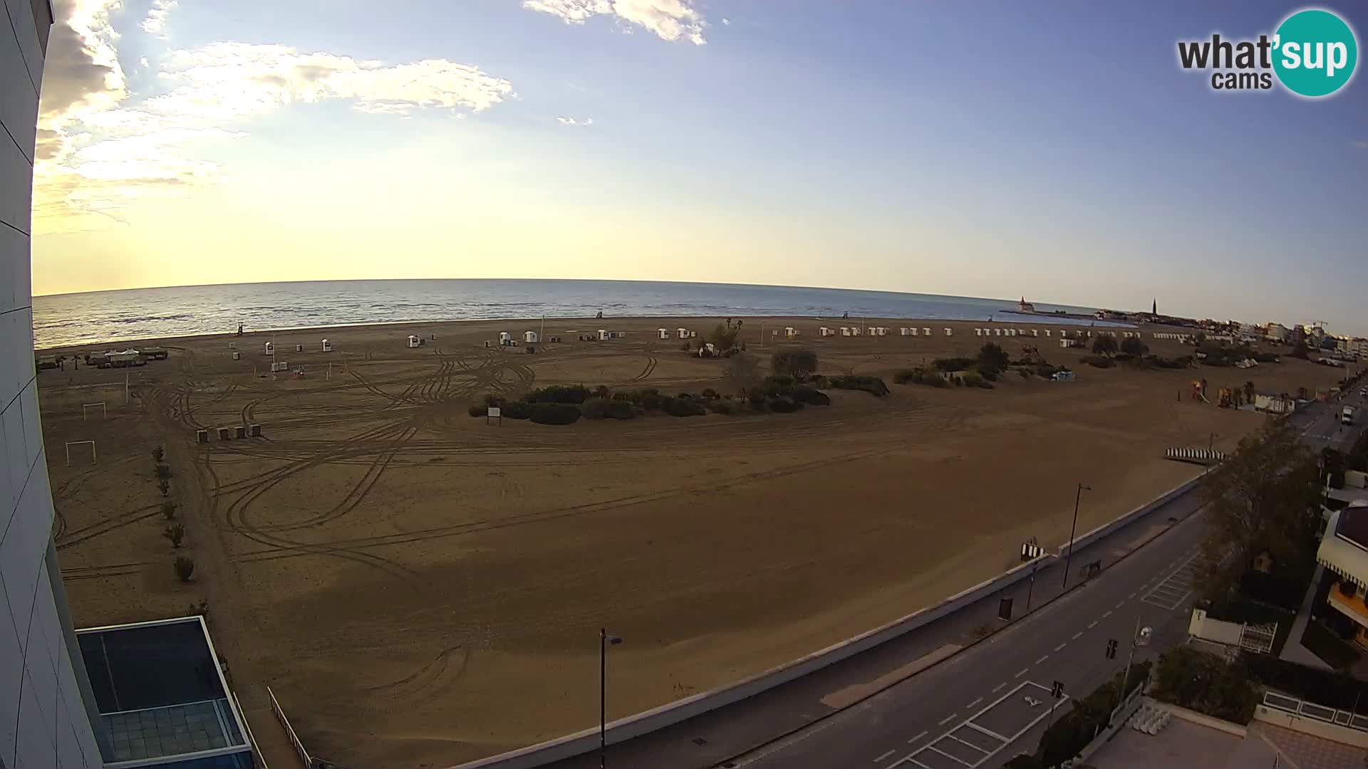 Hotel Panoramic u živo Caorle plaža Levante web kamera – Italija