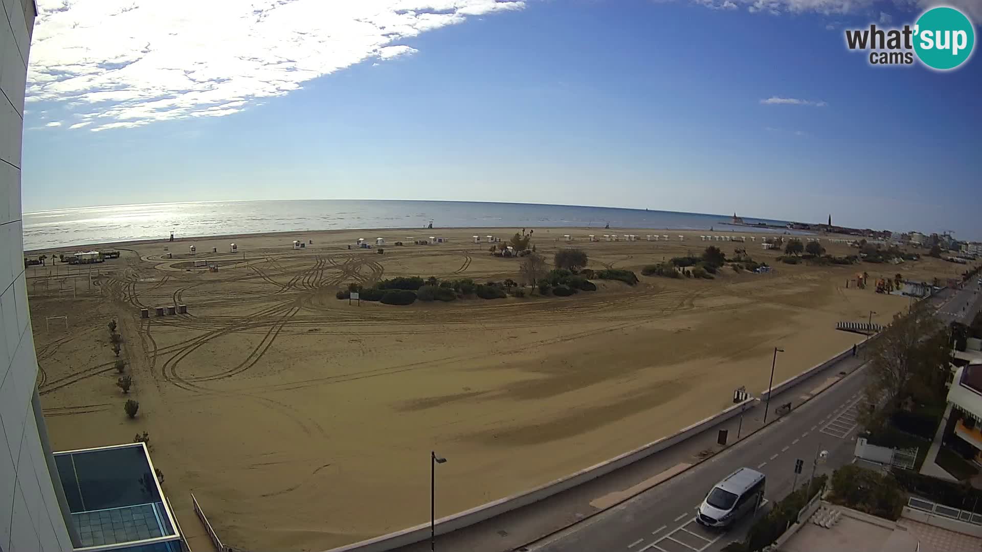 Hotel Panoramic en vivo Caorle playa Levante webcam – Italia