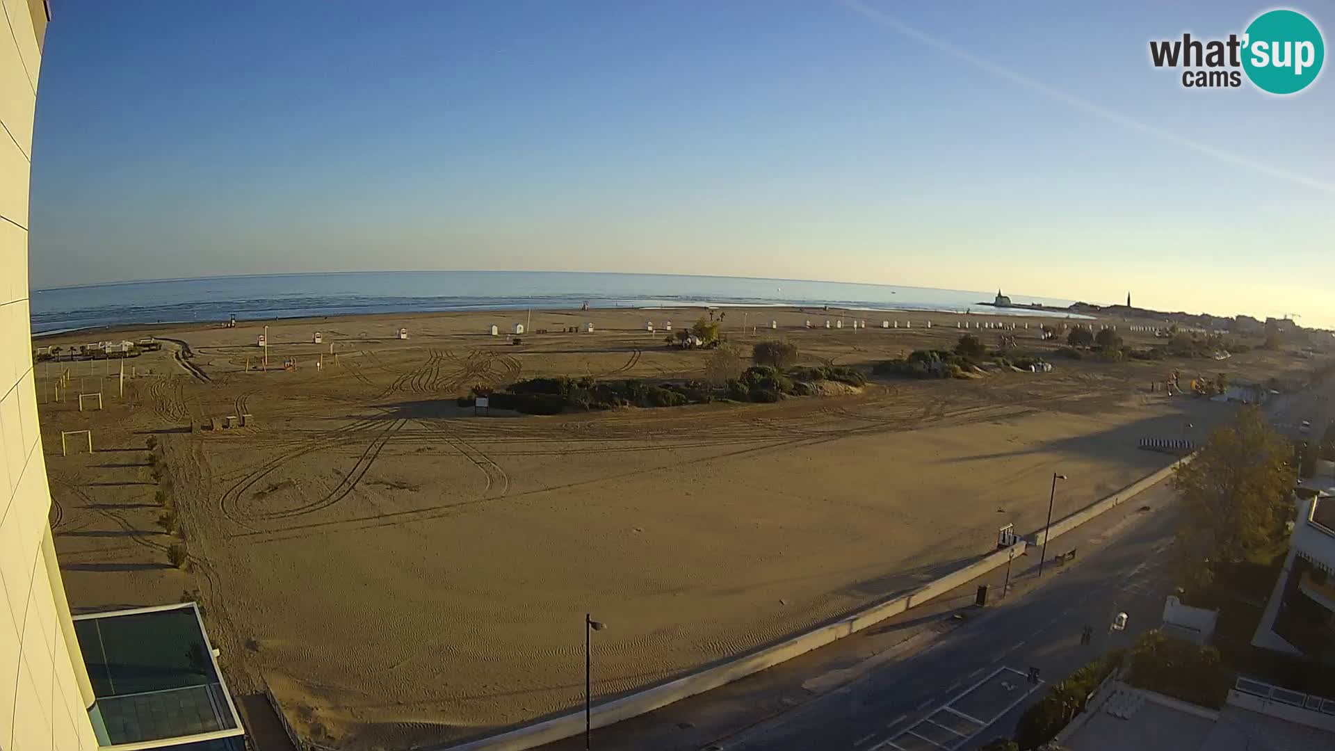 Hotel Panoramic u živo Caorle plaža Levante web kamera – Italija