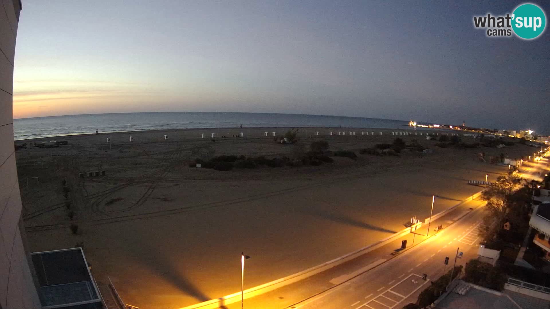 Hotel Panoramic u živo Caorle plaža Levante web kamera – Italija