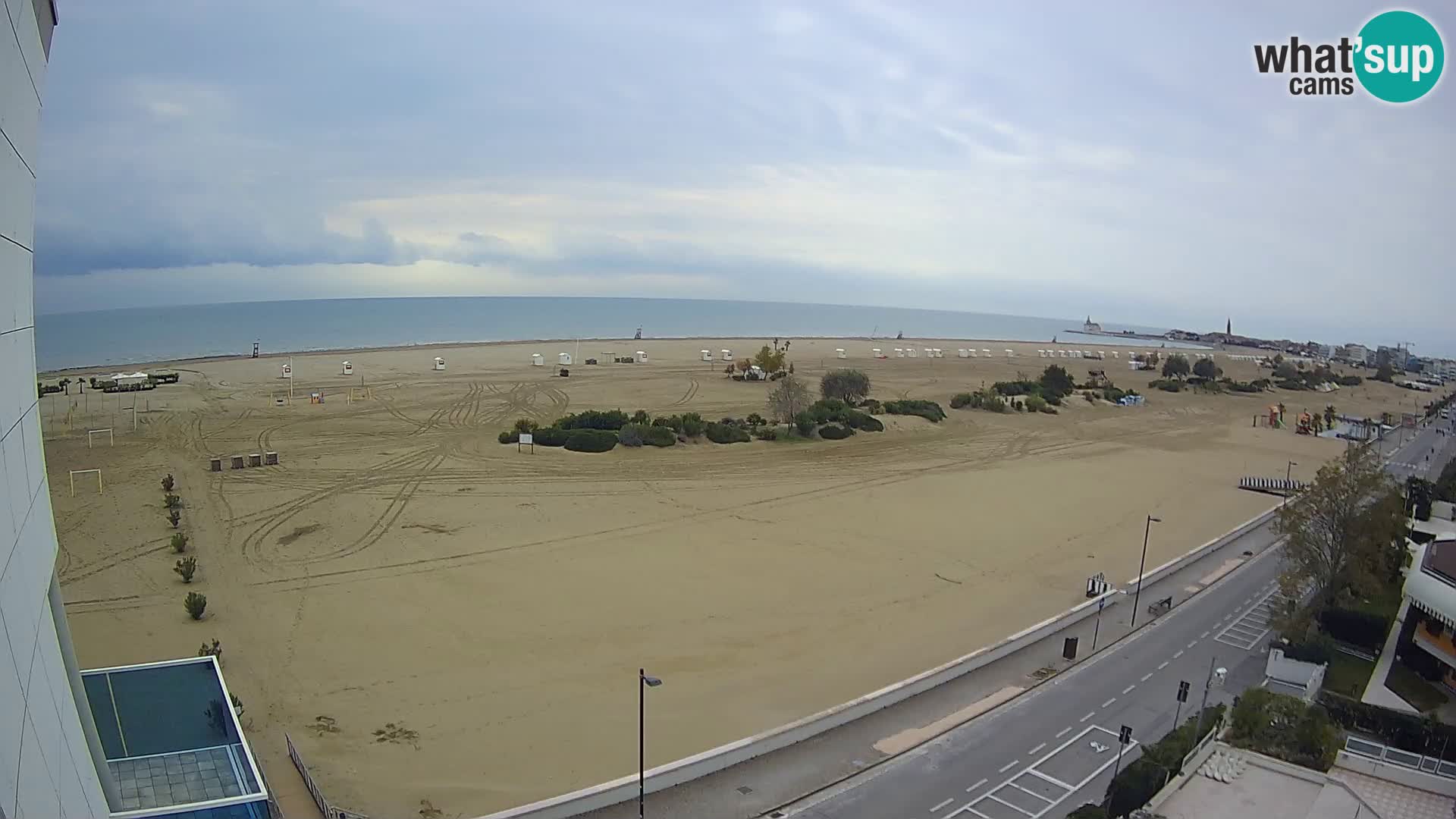 Hotel Panoramic u živo Caorle plaža Levante web kamera – Italija