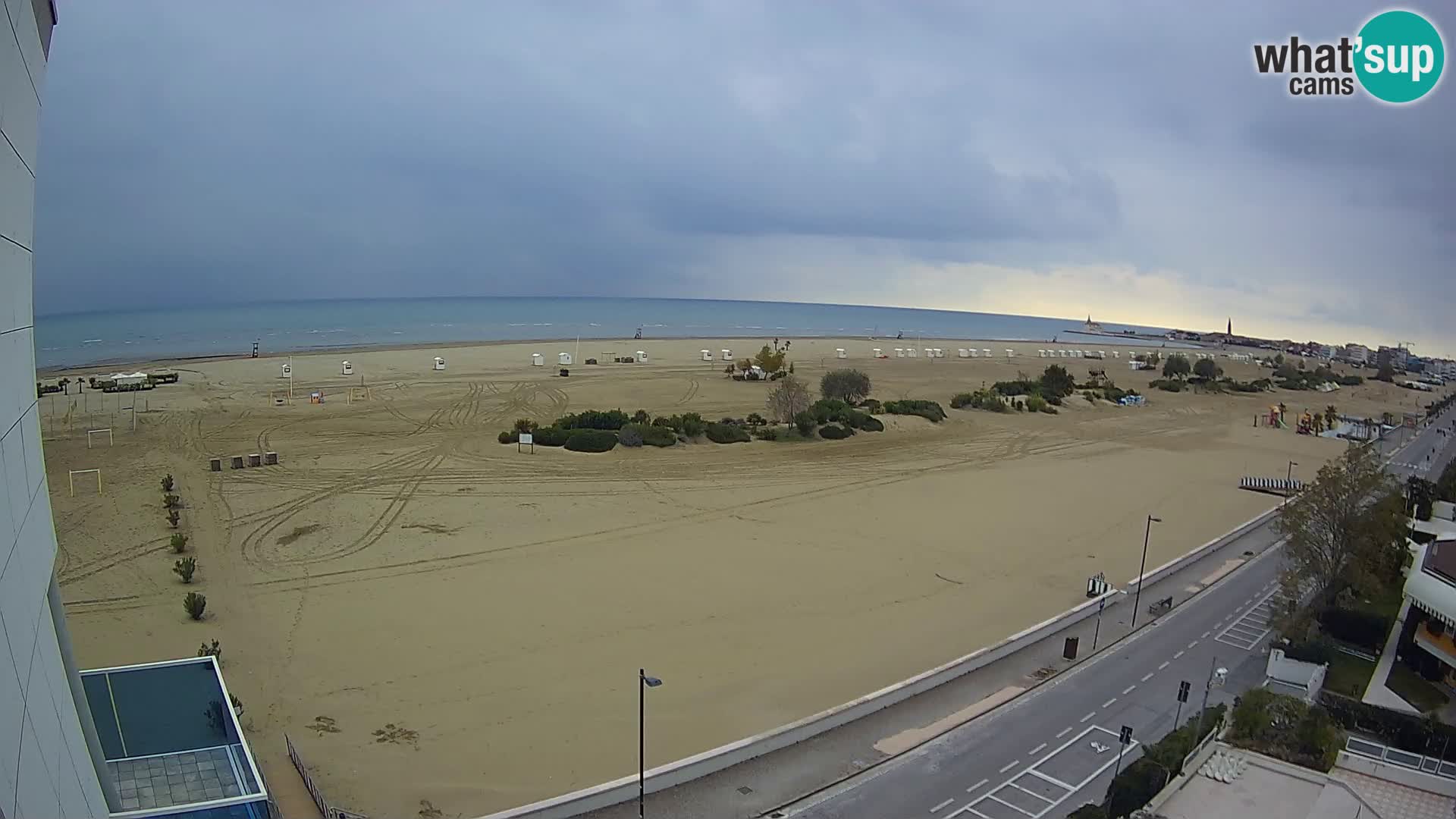 Hotel Panoramic u živo Caorle plaža Levante web kamera – Italija