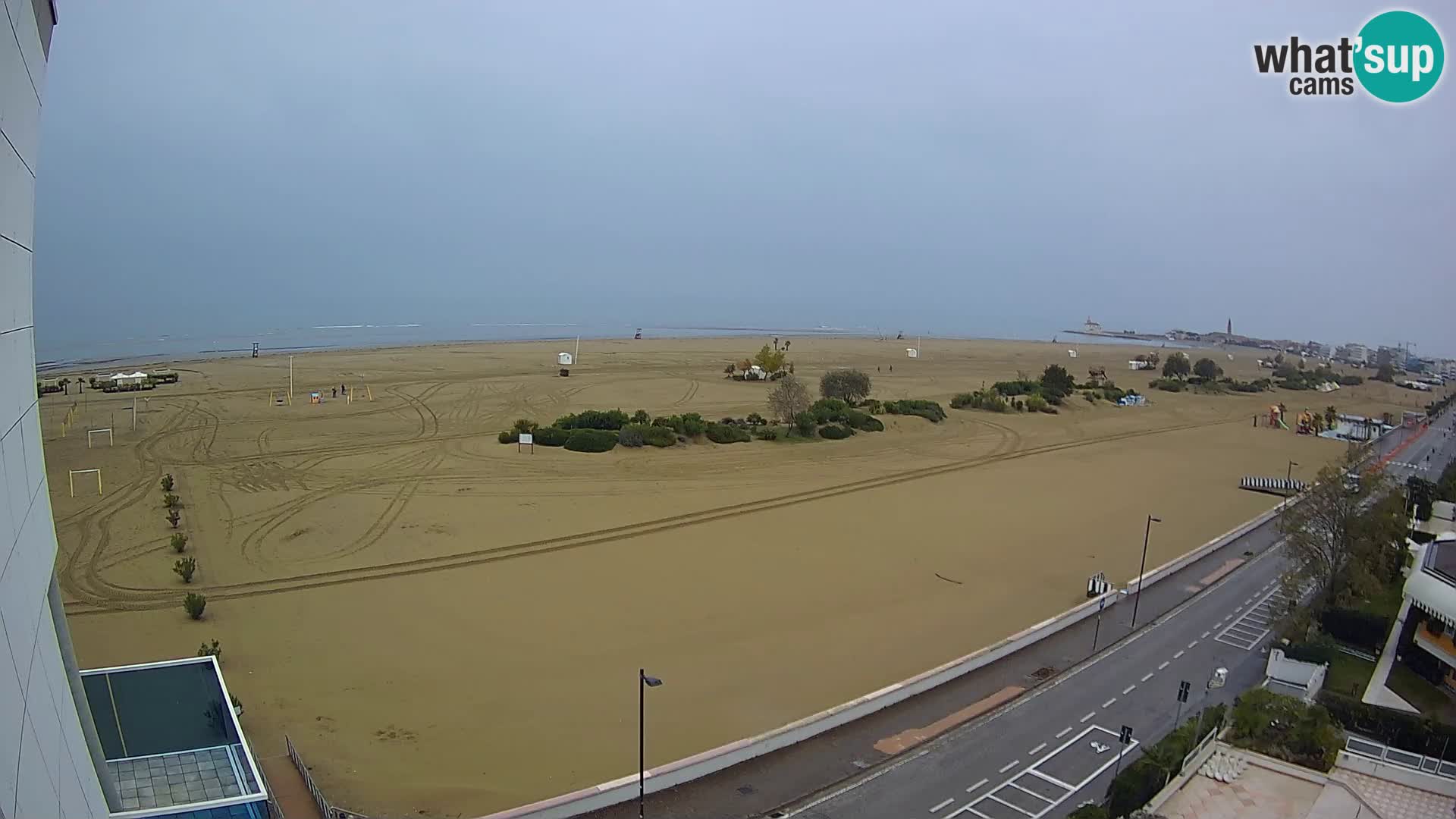 Hotel Panoramic u živo Caorle plaža Levante web kamera – Italija