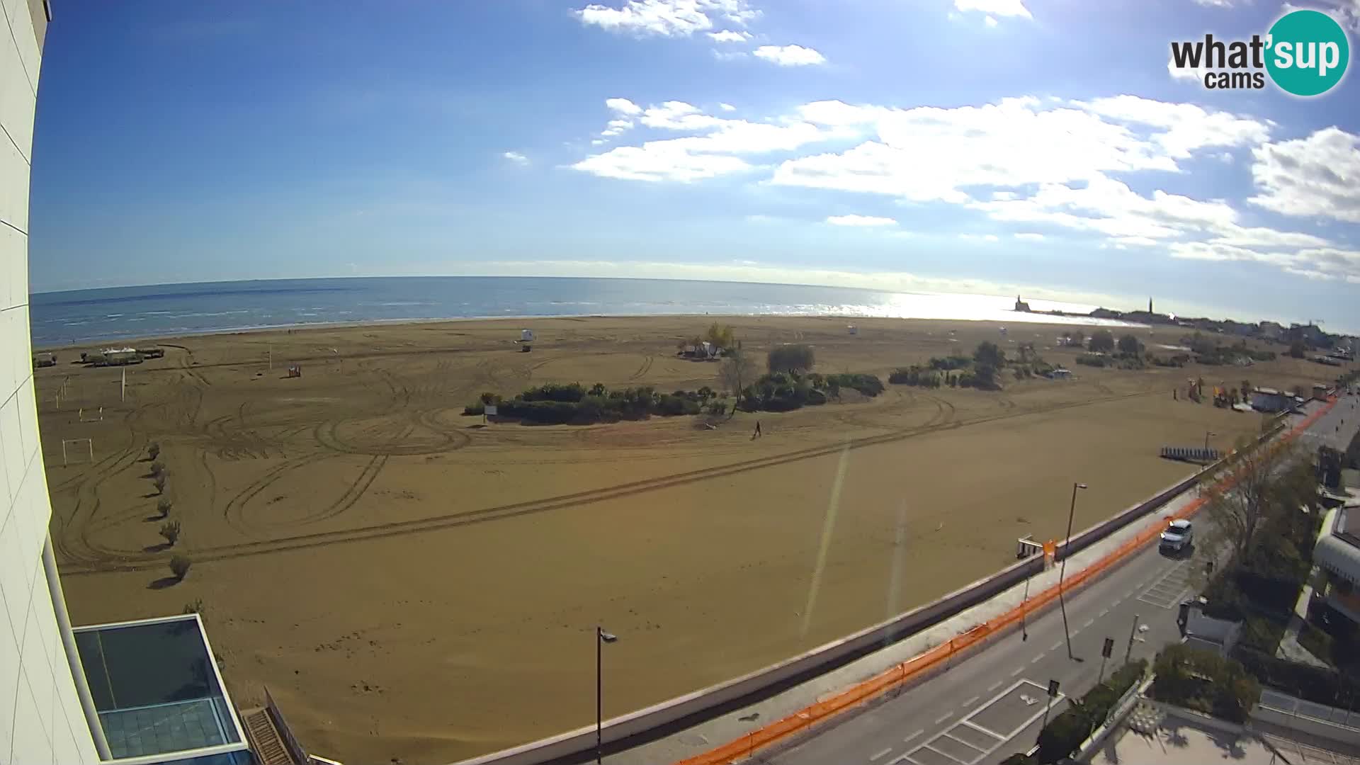 Hotel Panoramic u živo Caorle plaža Levante web kamera – Italija
