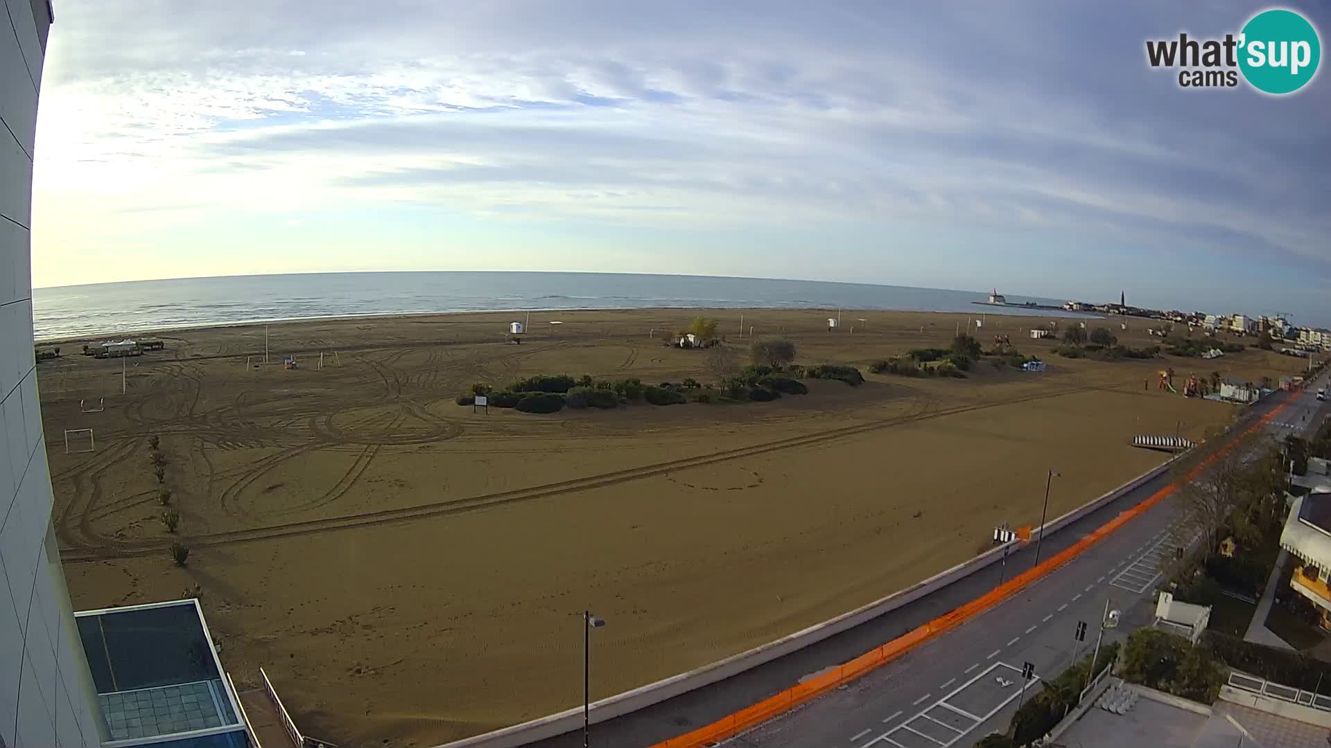 Hotel Panoramic u živo Caorle plaža Levante web kamera – Italija