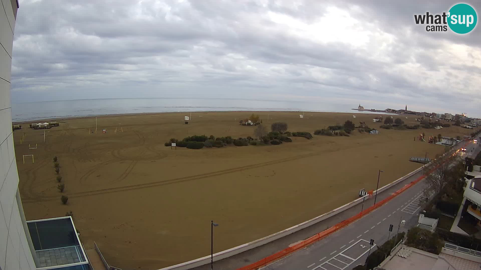Hotel Panoramic u živo Caorle plaža Levante web kamera – Italija