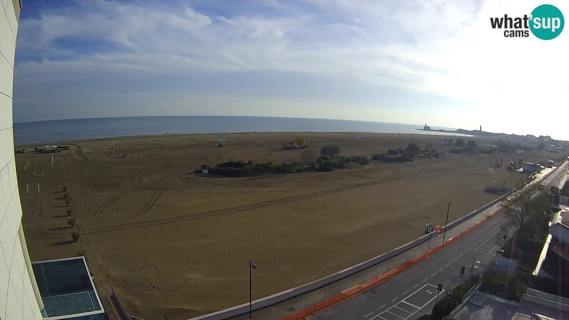 Hotel Panoramic u živo Caorle plaža Levante web kamera – Italija