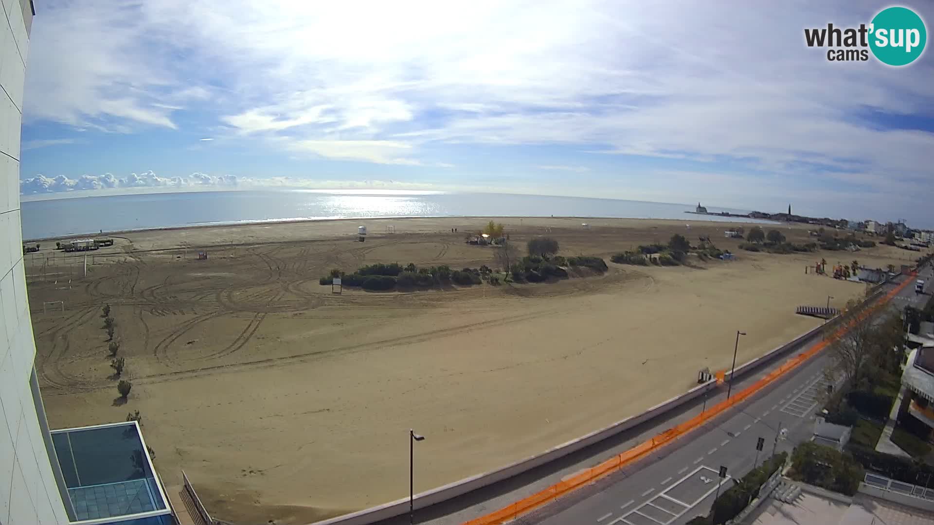 Hotel Panoramic u živo Caorle plaža Levante web kamera – Italija