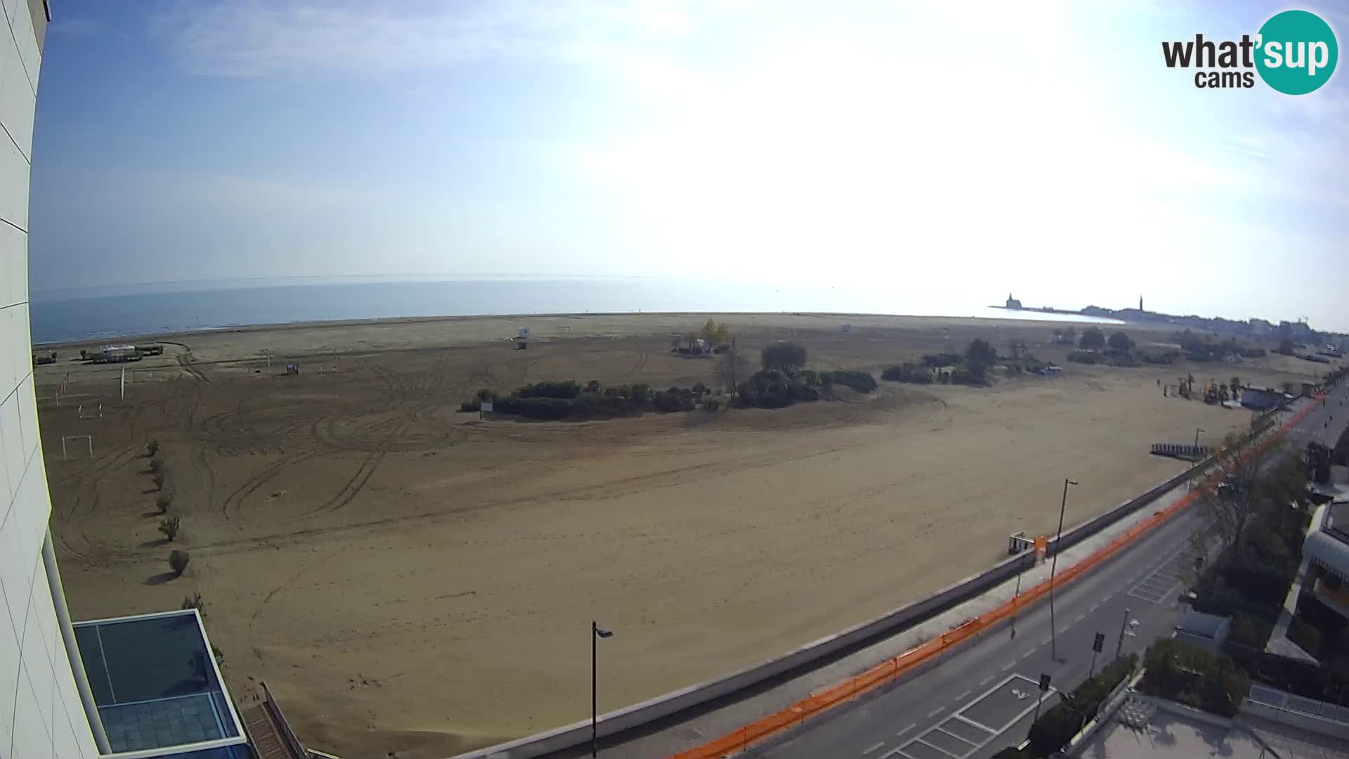 Hotel Panoramic u živo Caorle plaža Levante web kamera – Italija