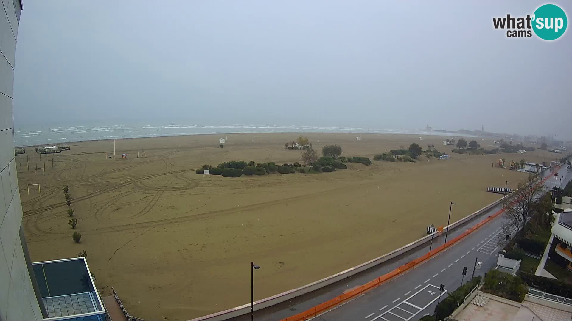 Hotel Panoramic u živo Caorle plaža Levante web kamera – Italija