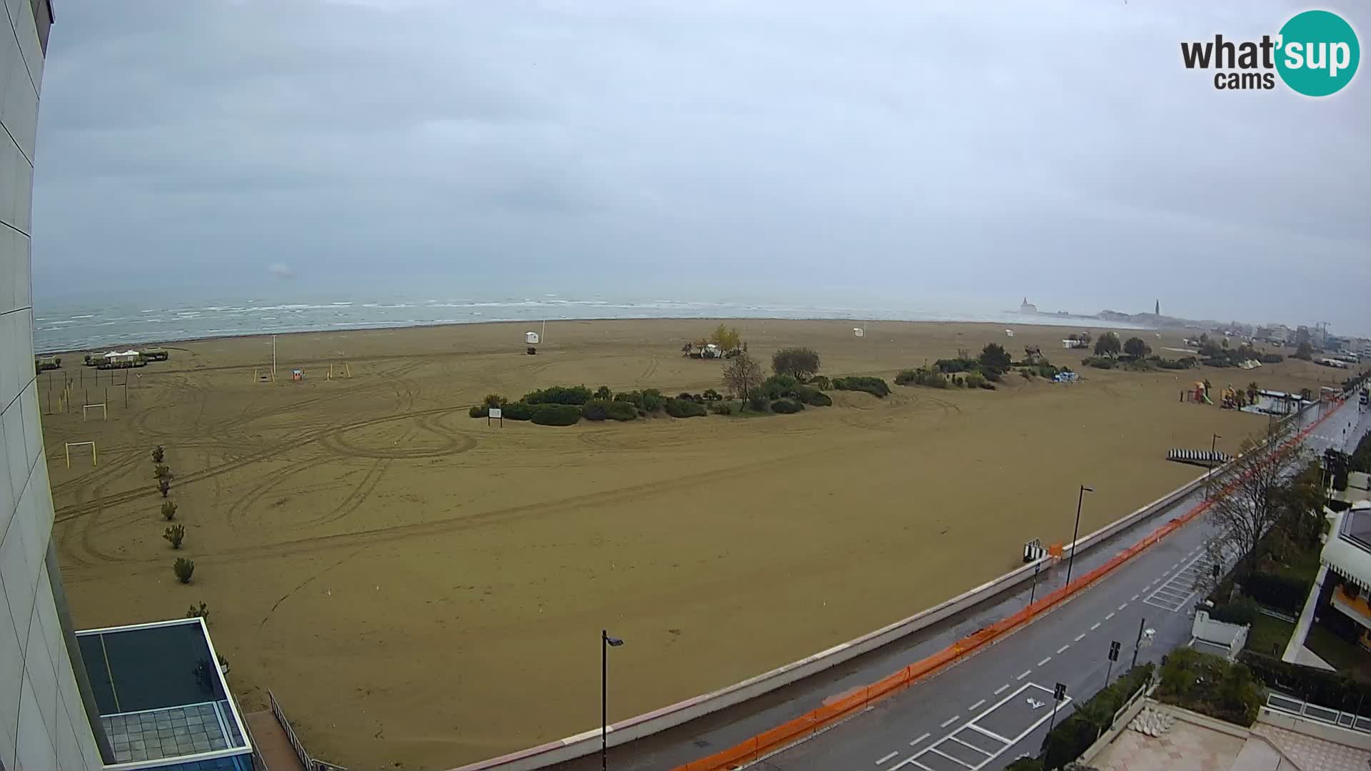 Hotel Panoramic u živo Caorle plaža Levante web kamera – Italija