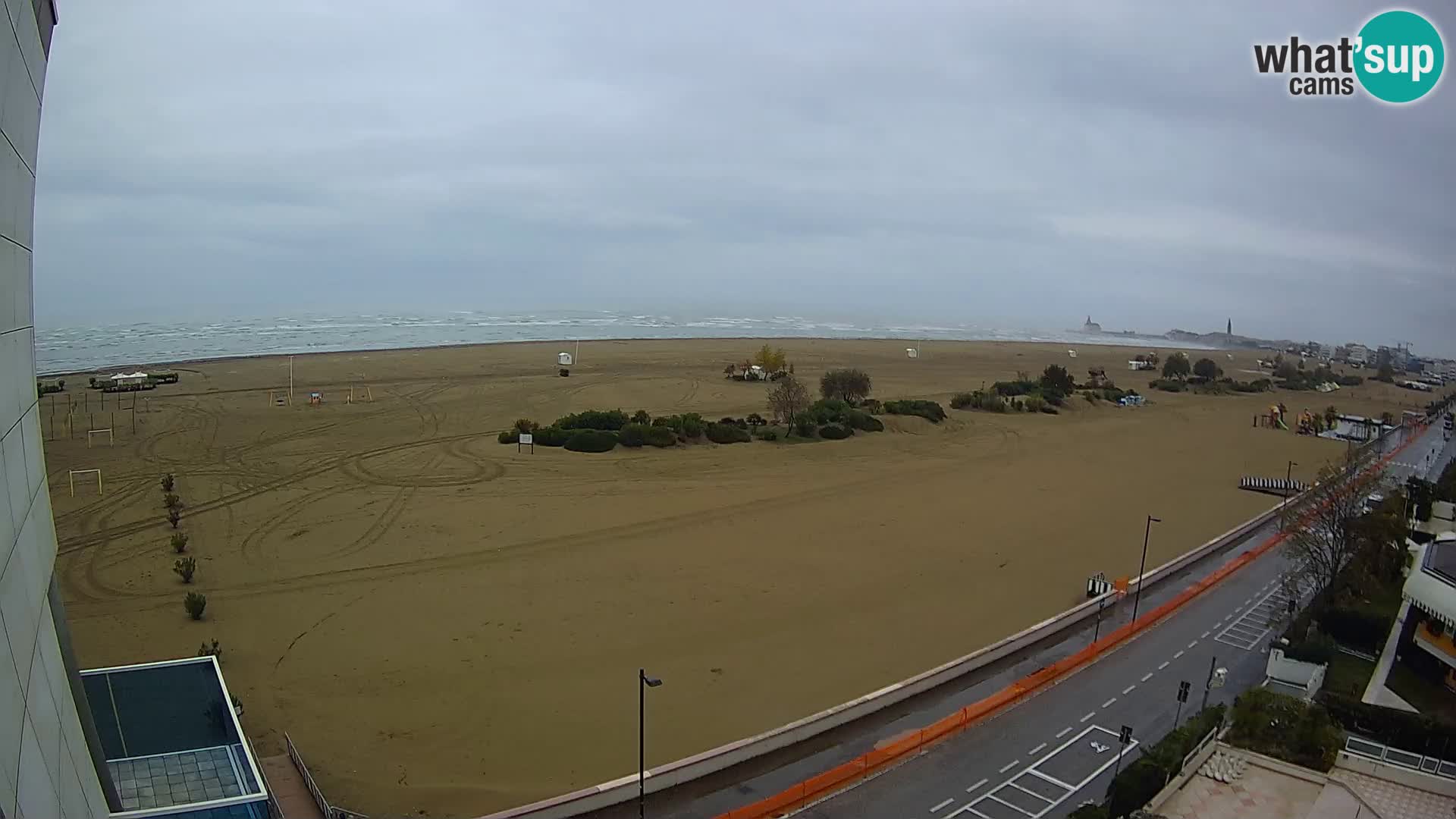 Hotel Panoramic u živo Caorle plaža Levante web kamera – Italija