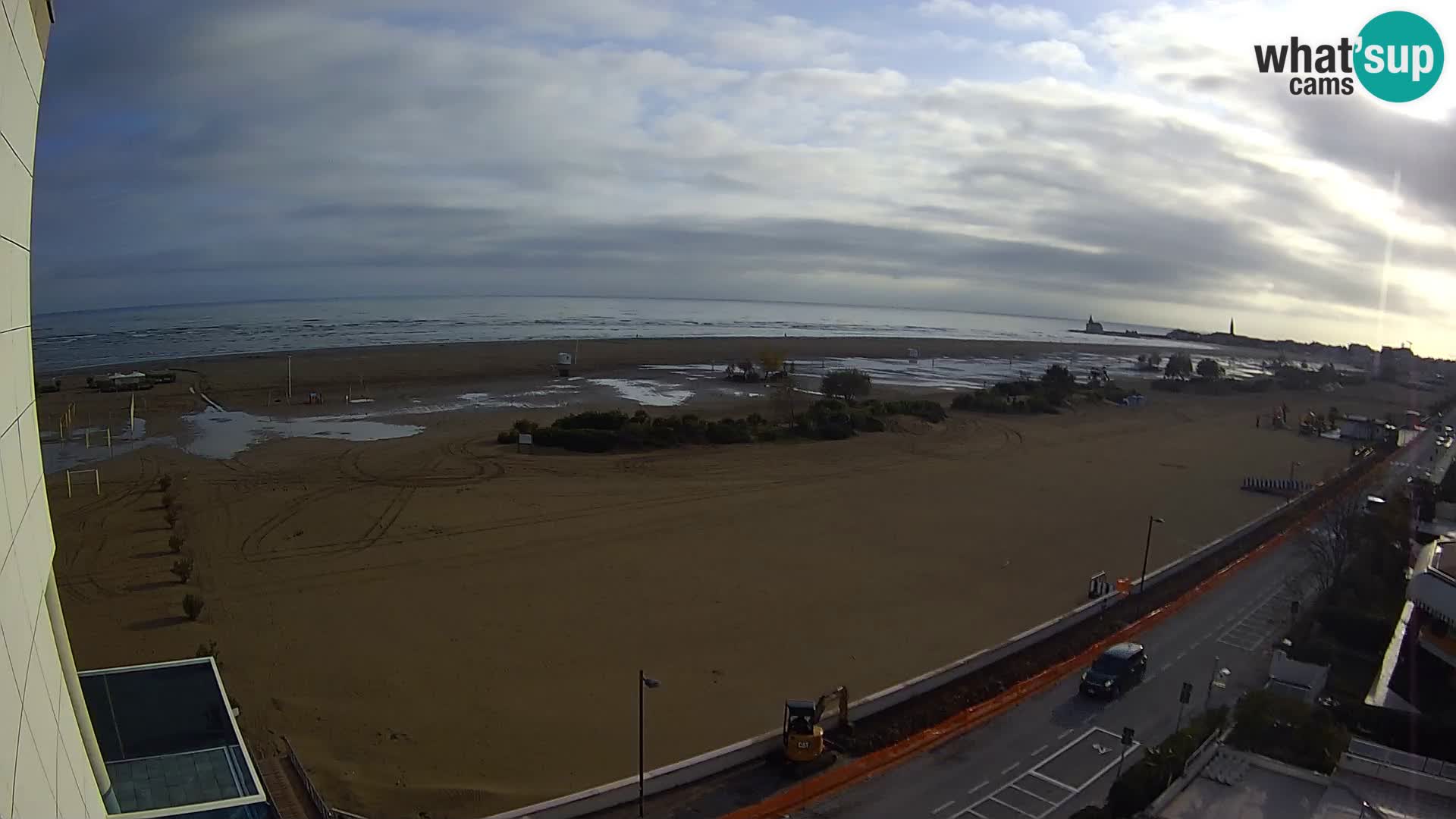 Hotel Panoramic u živo Caorle plaža Levante web kamera – Italija