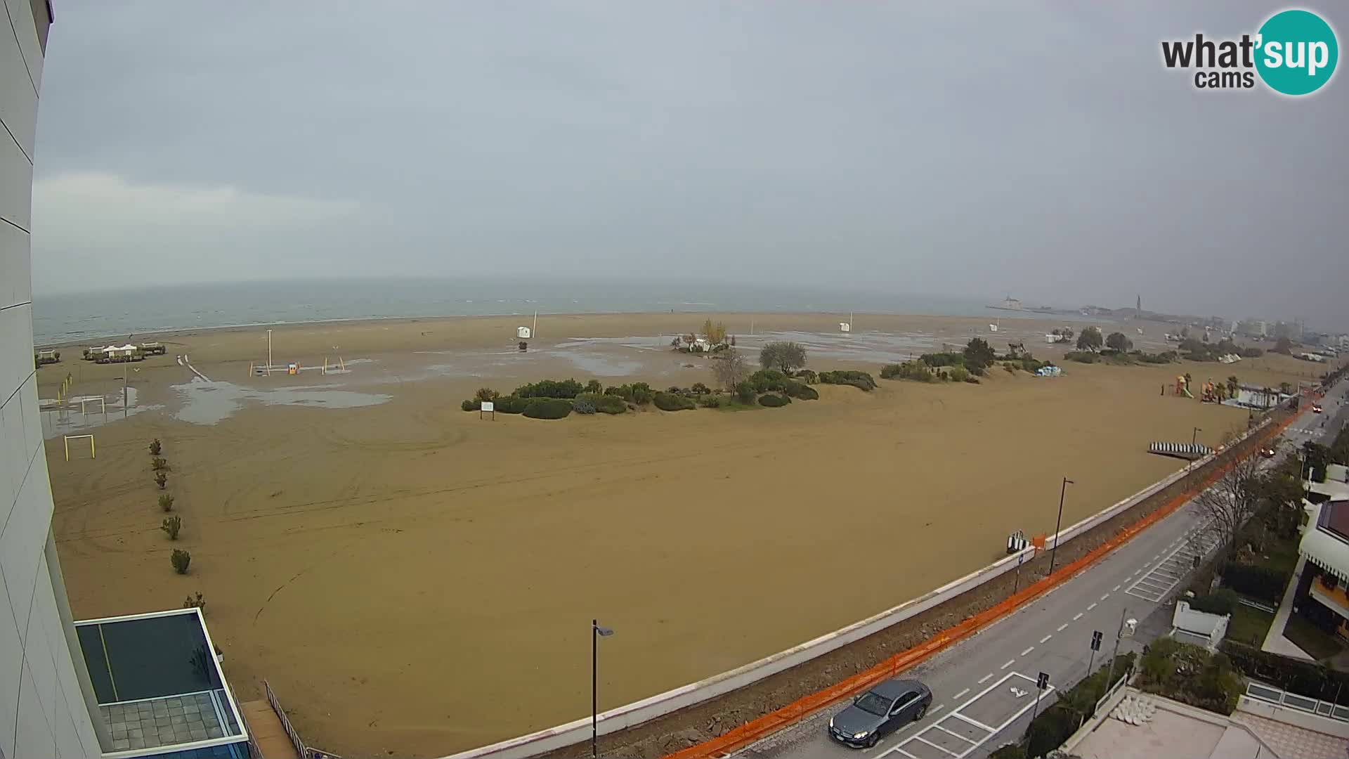 Hotel Panoramic v živo Caorle plaža Levante spletna kamera – Italija