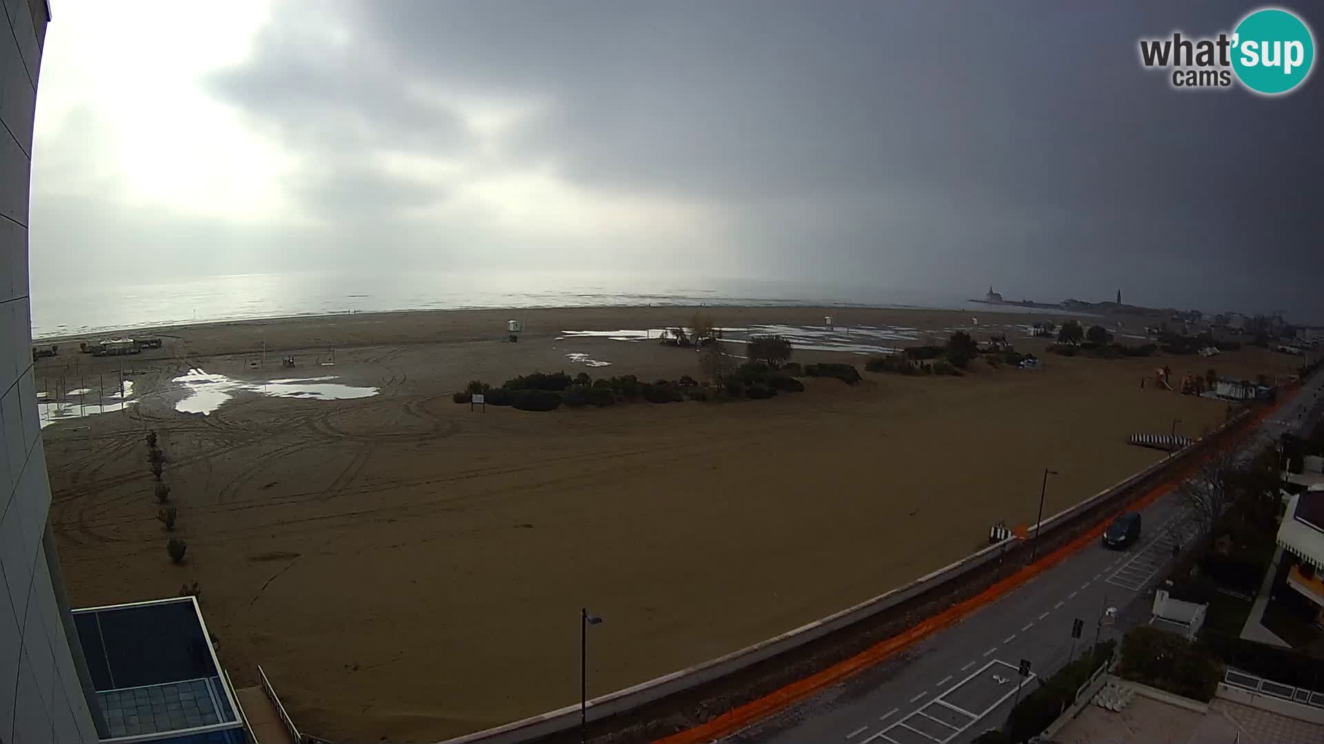 Hotel Panoramic u živo Caorle plaža Levante web kamera – Italija