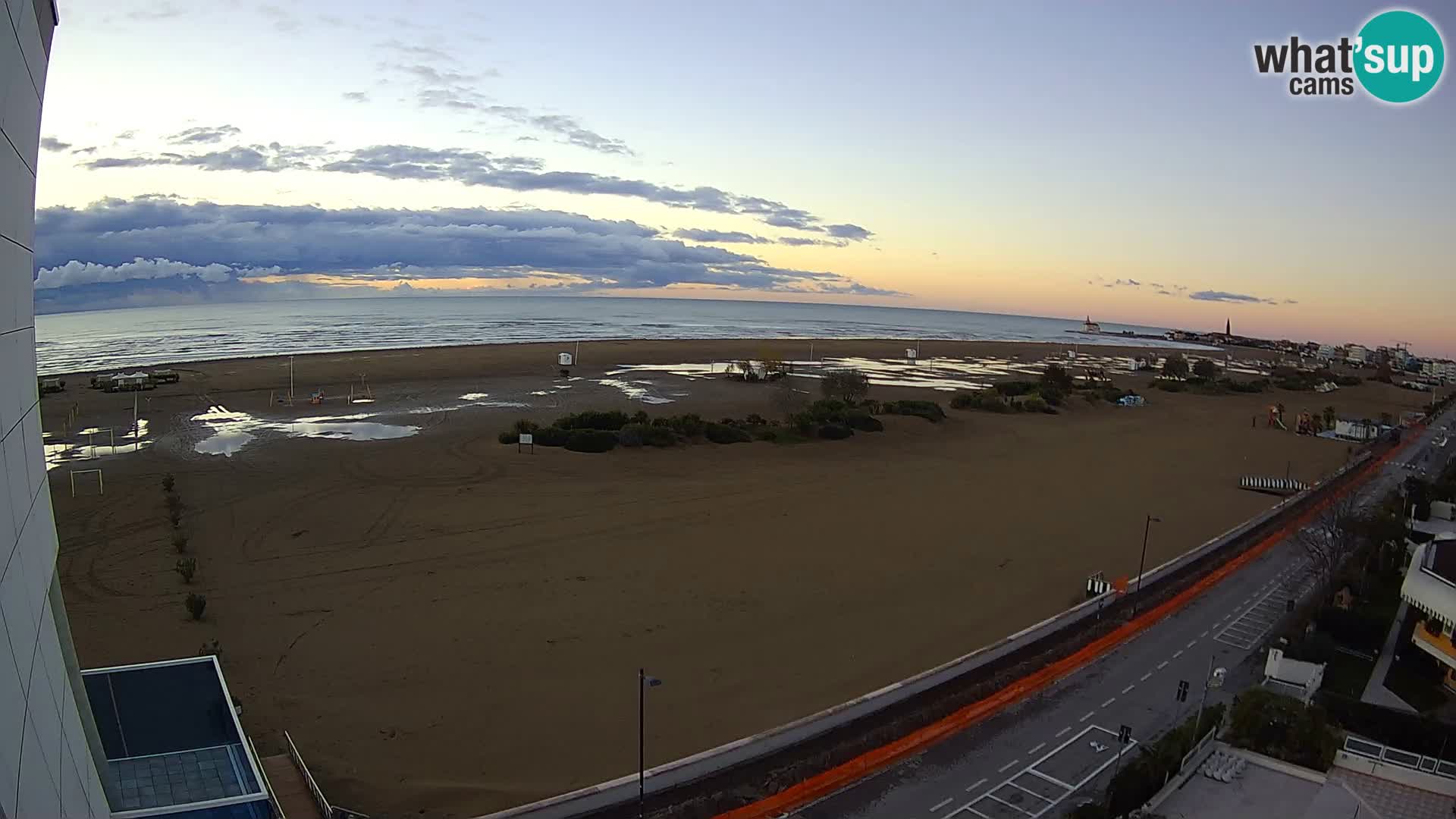 Hotel Panoramic u živo Caorle plaža Levante web kamera – Italija