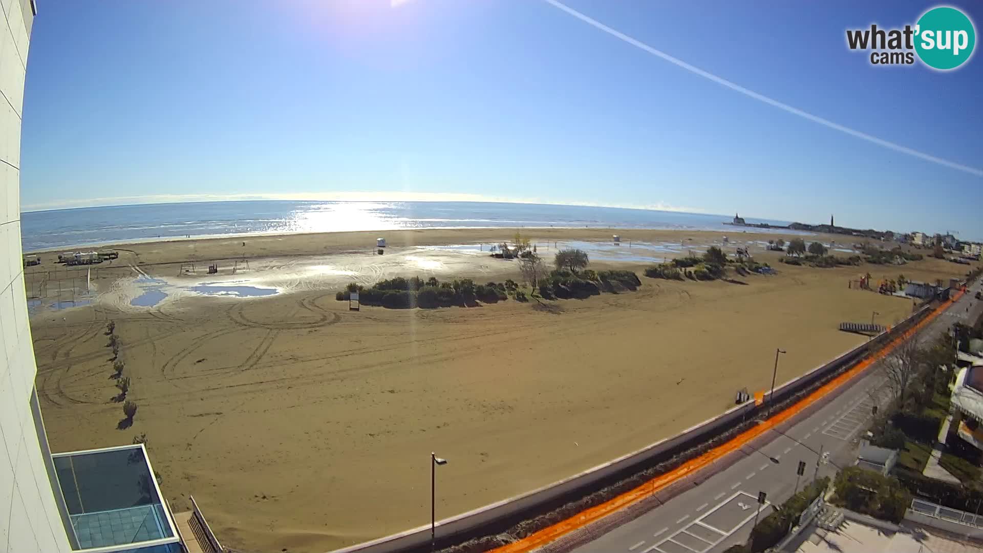 Hotel Panoramic en vivo Caorle playa Levante webcam – Italia