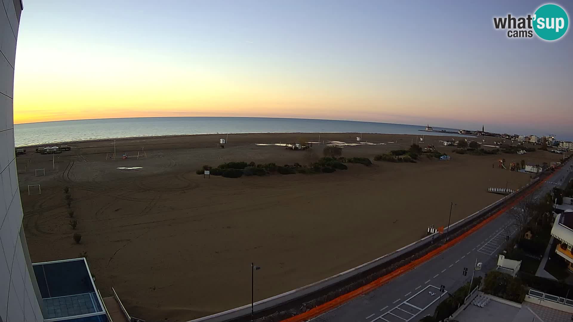 Hotel Panoramic u živo Caorle plaža Levante web kamera – Italija