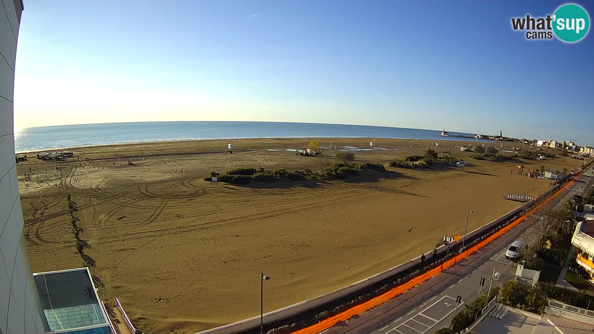 Hotel Panoramic en vivo Caorle playa Levante webcam – Italia