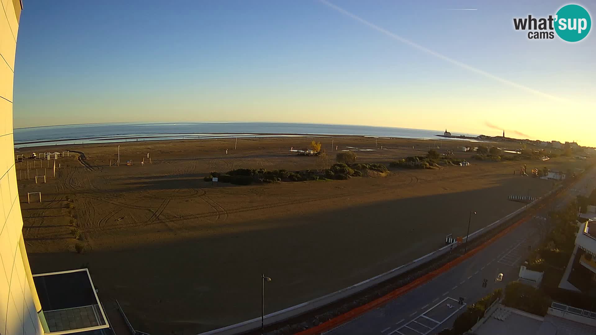 Hotel Panoramic u živo Caorle plaža Levante web kamera – Italija