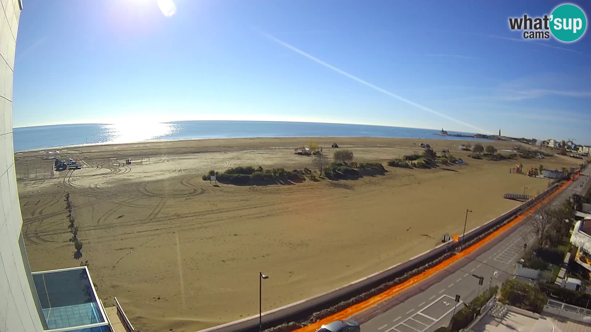 Hotel Panoramic en vivo Caorle playa Levante webcam – Italia