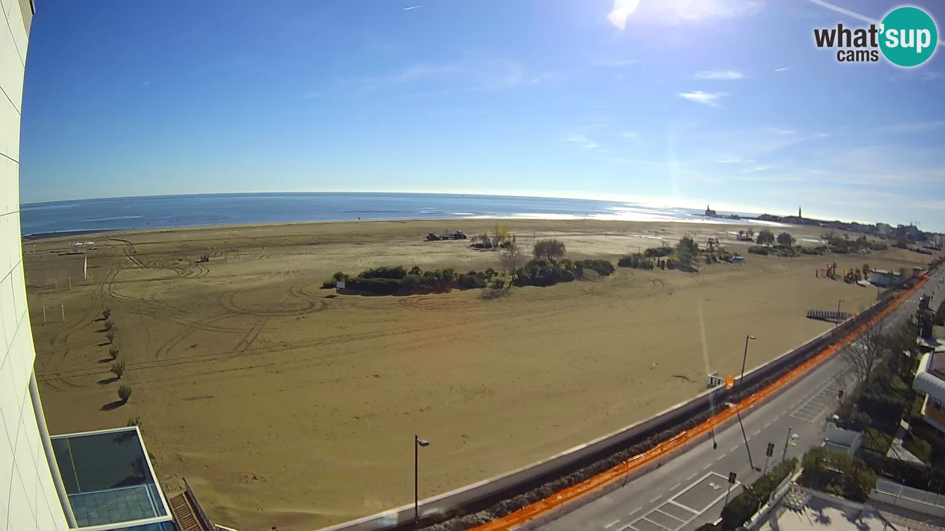 Hotel Panoramic u živo Caorle plaža Levante web kamera – Italija