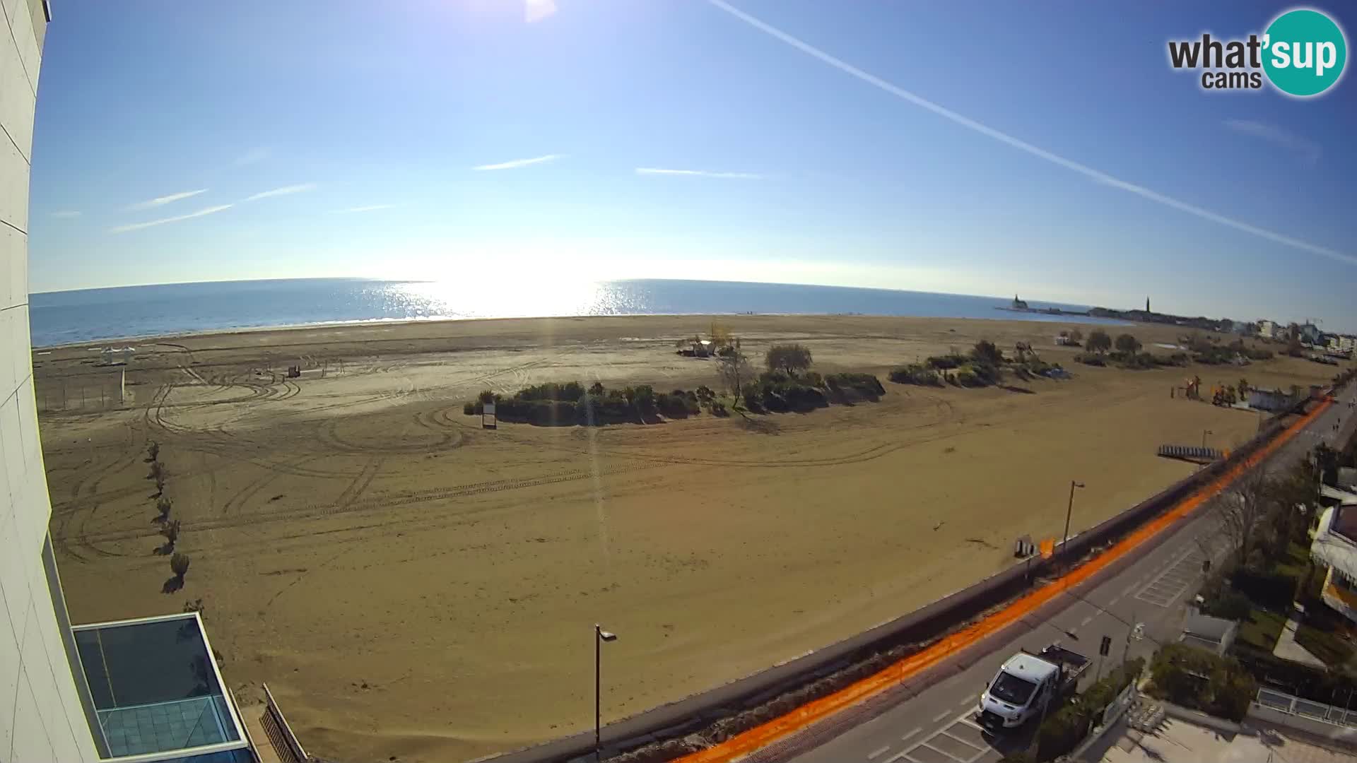 Hotel Panoramic en vivo Caorle playa Levante webcam – Italia